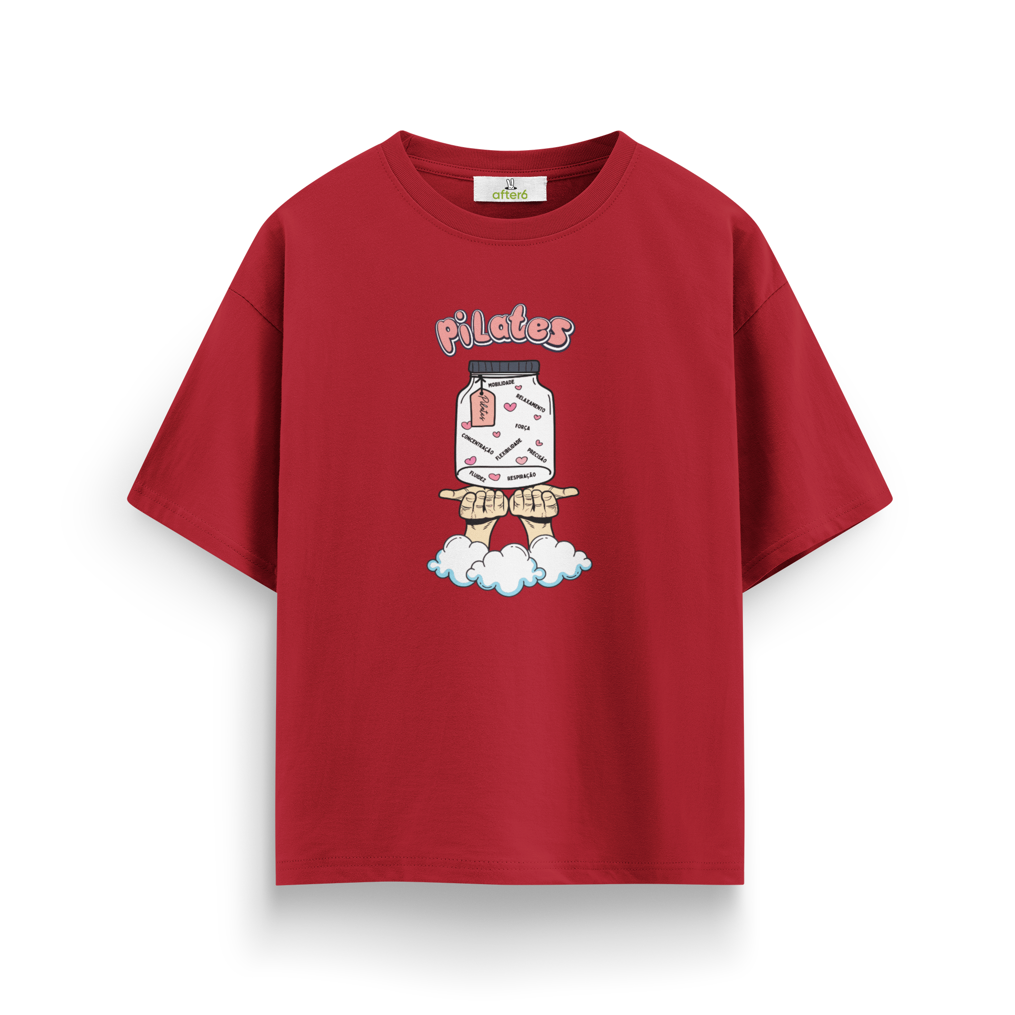 Pilates-Relaxamento - Oversize T-Shirt