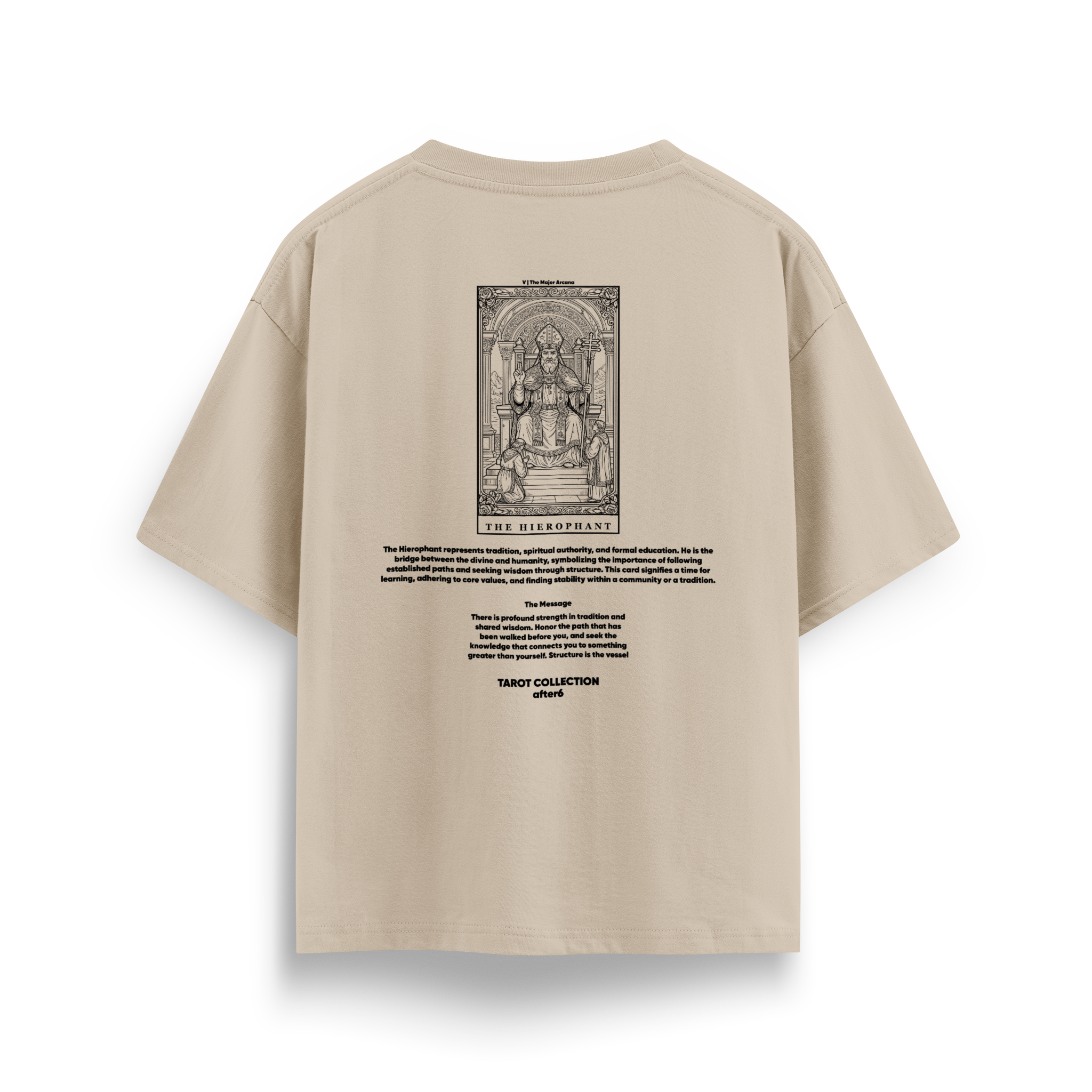 V The Hierophant - Oversize T-Shirt