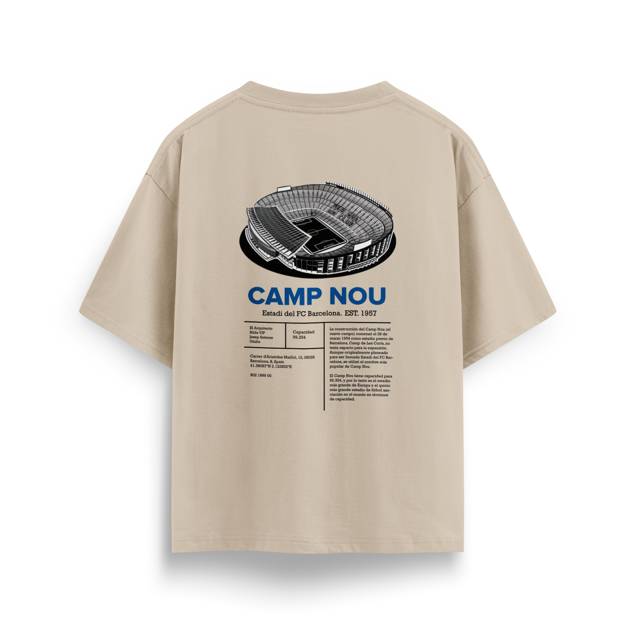 Camp Nou - Oversize T-Shirt