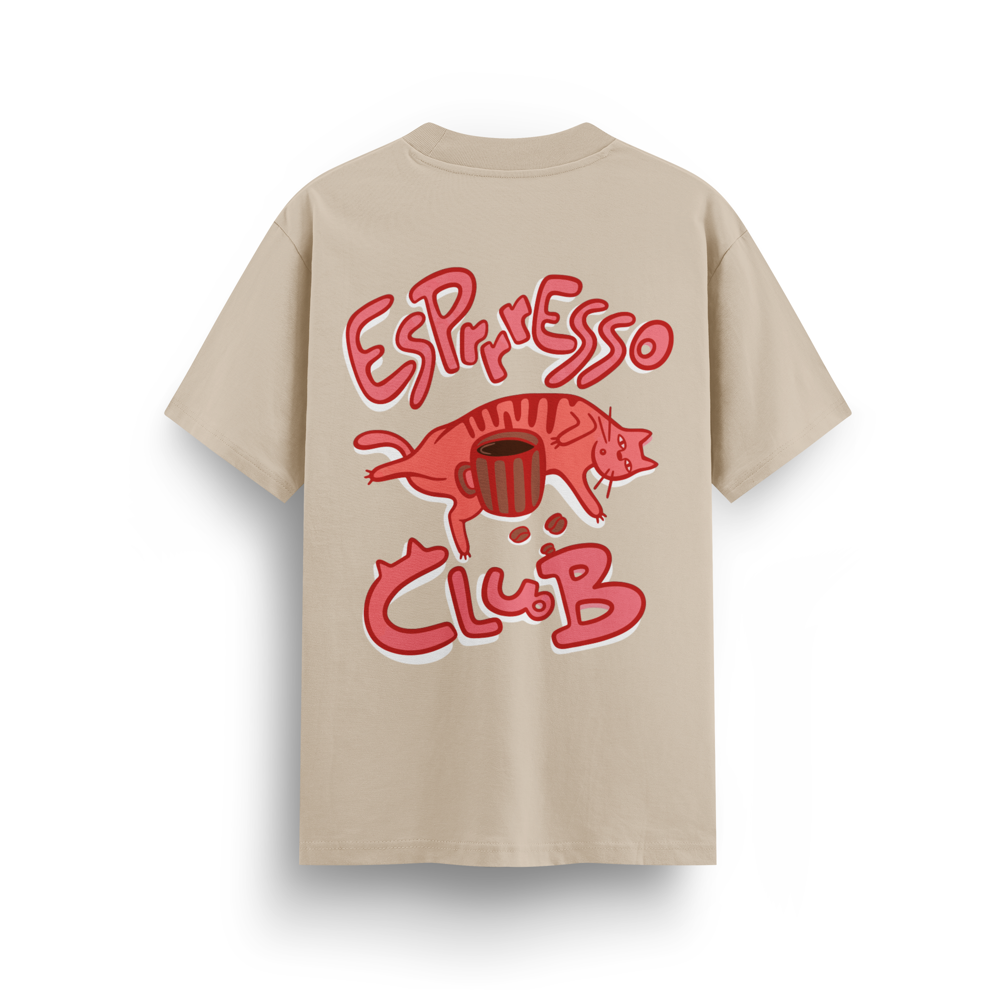 Espresso Cat Club - Regular T-shirt