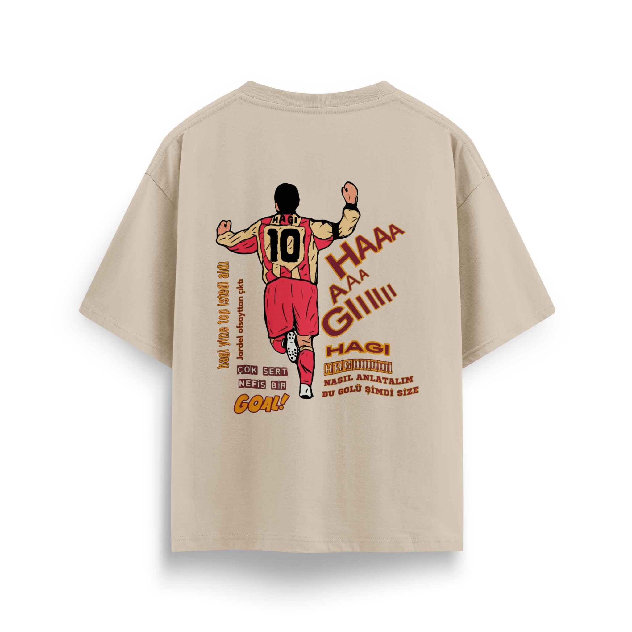Nasıl anlatalım şimdi bu golü size - Oversize T-Shirt
