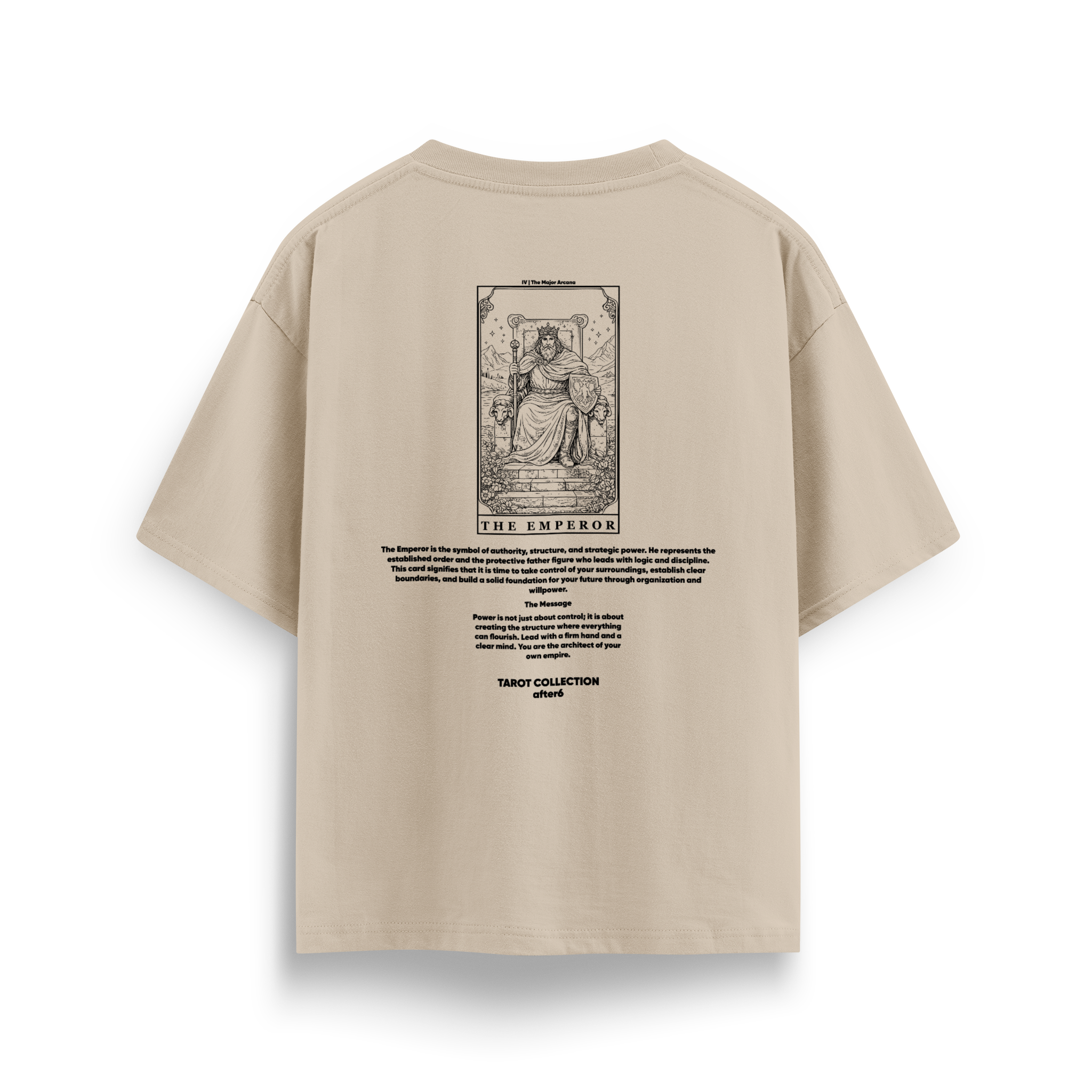 IV The Emperor - Oversize T-Shirt