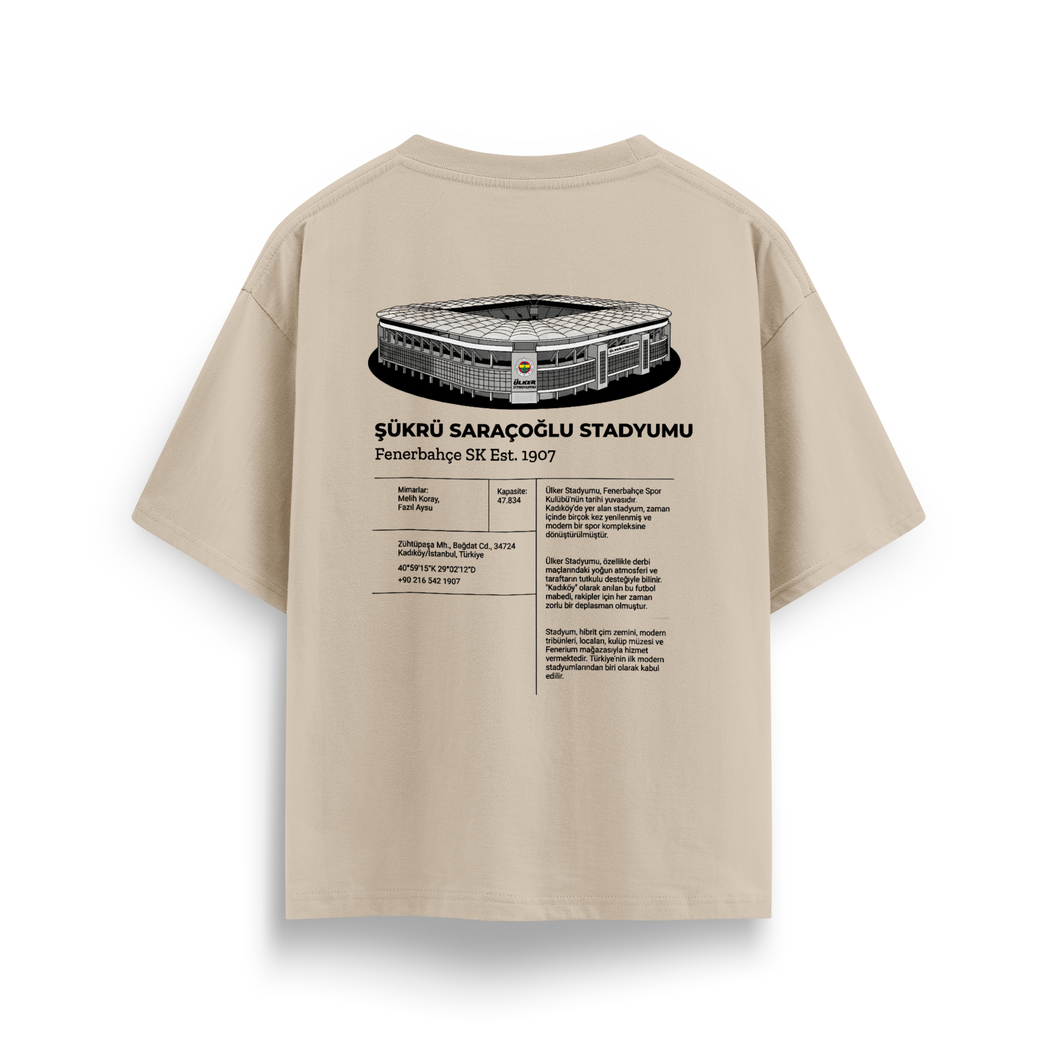 Est 1907 - Oversize T-Shirt