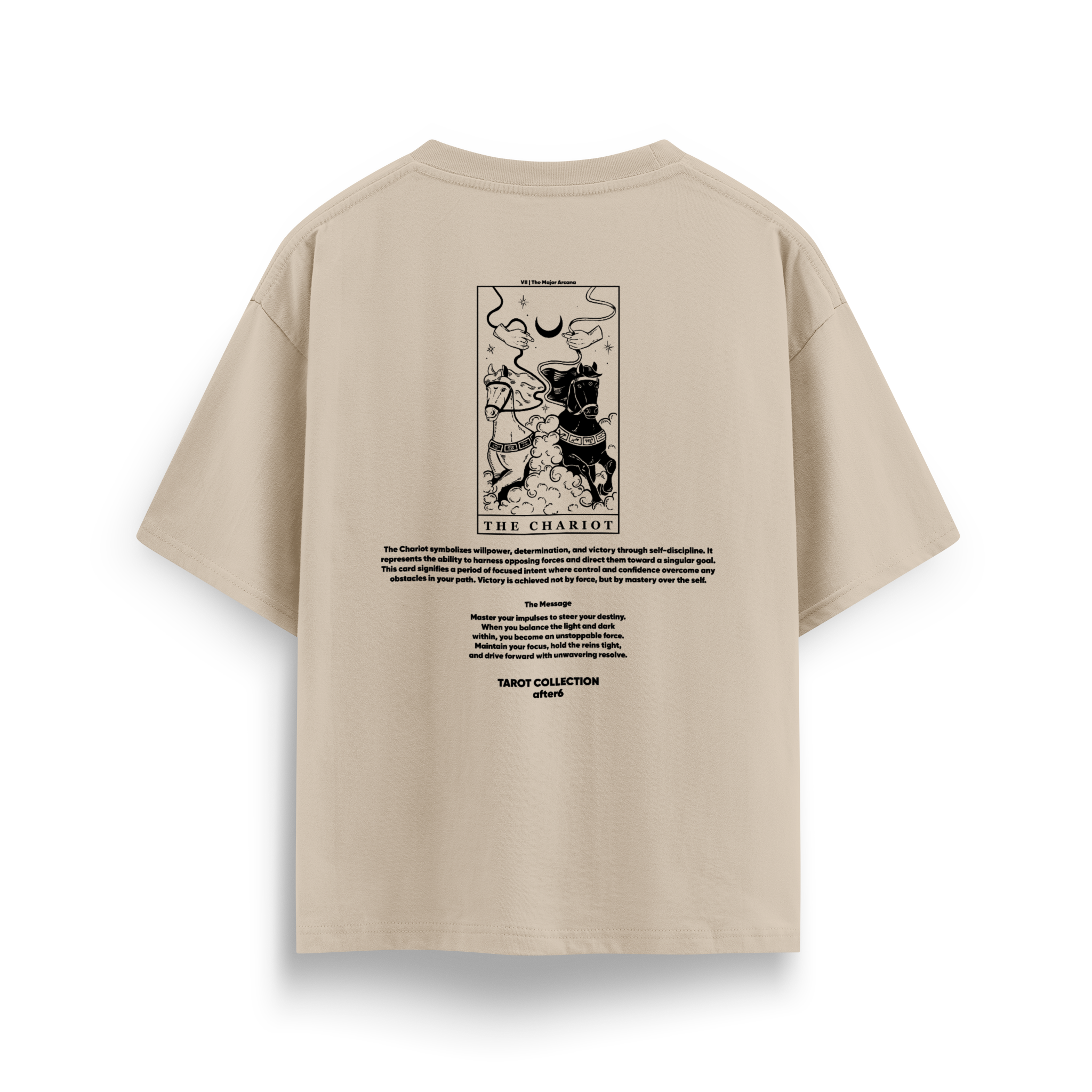 VII The Chariot - Oversize T-Shirt