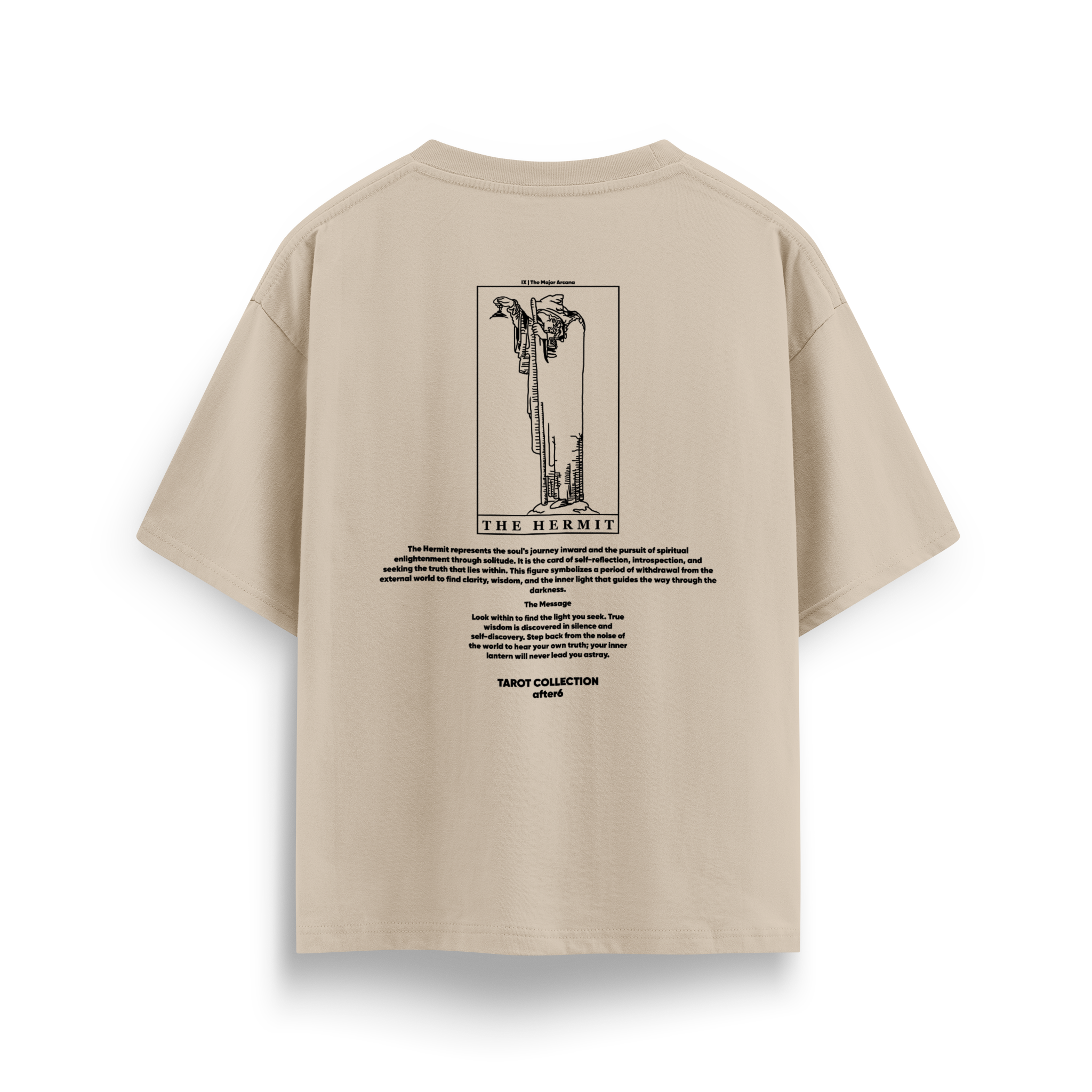IX The Hermit - Oversize T-Shirt
