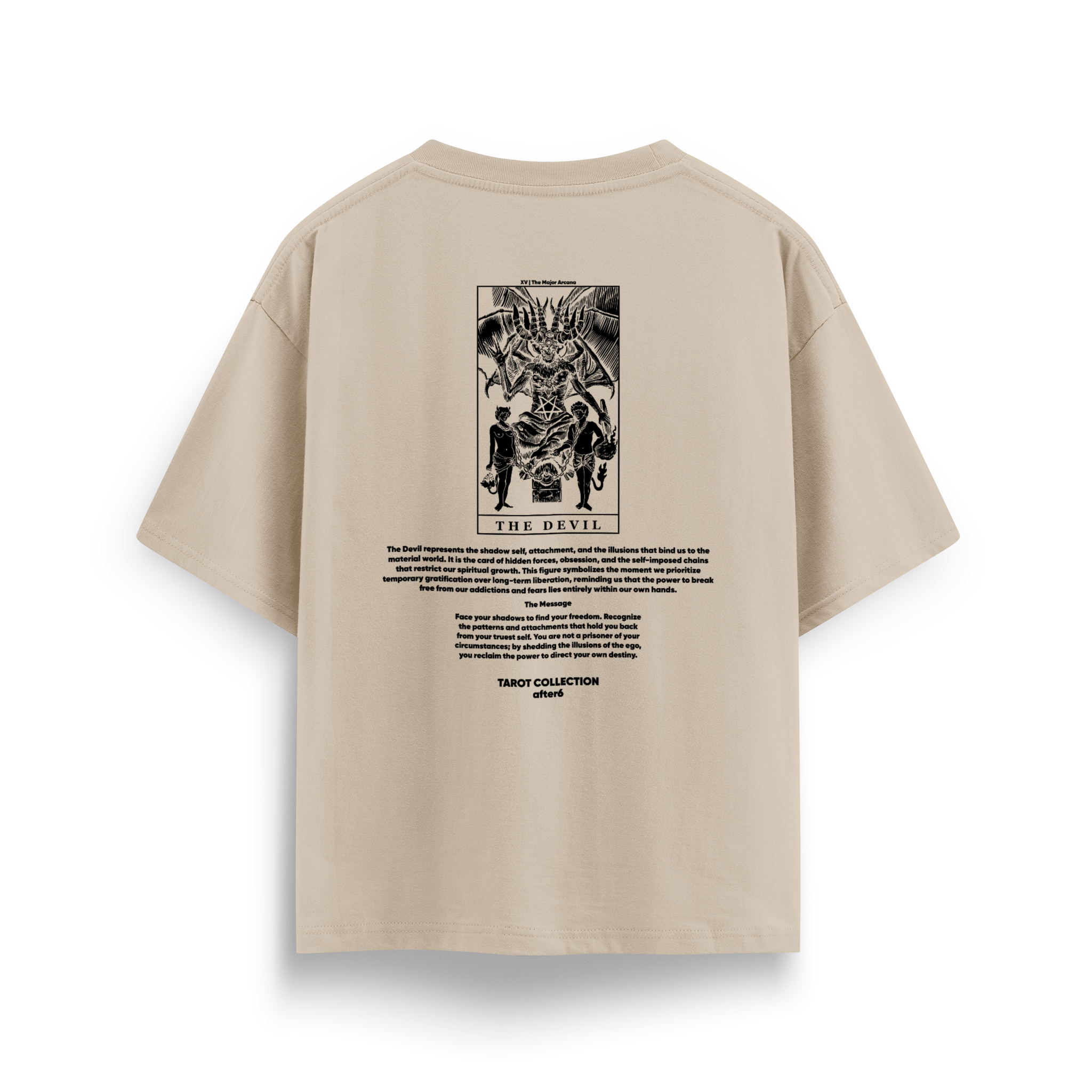 XV The Devil - Oversize T-Shirt
