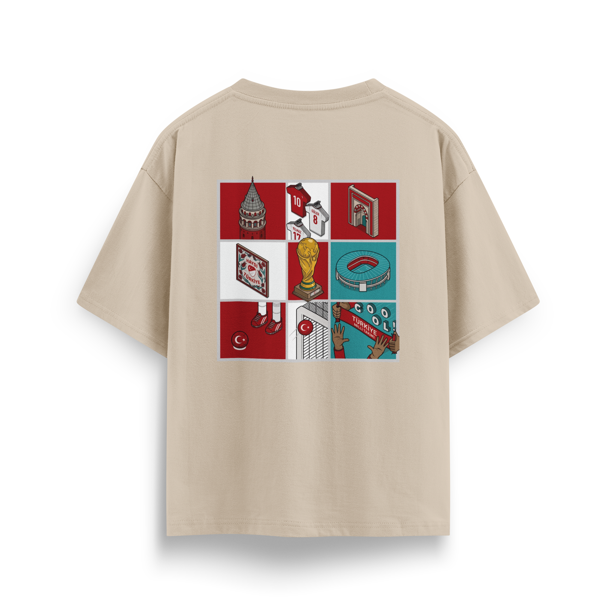 Milli Mozaik - Oversize T-Shirt
