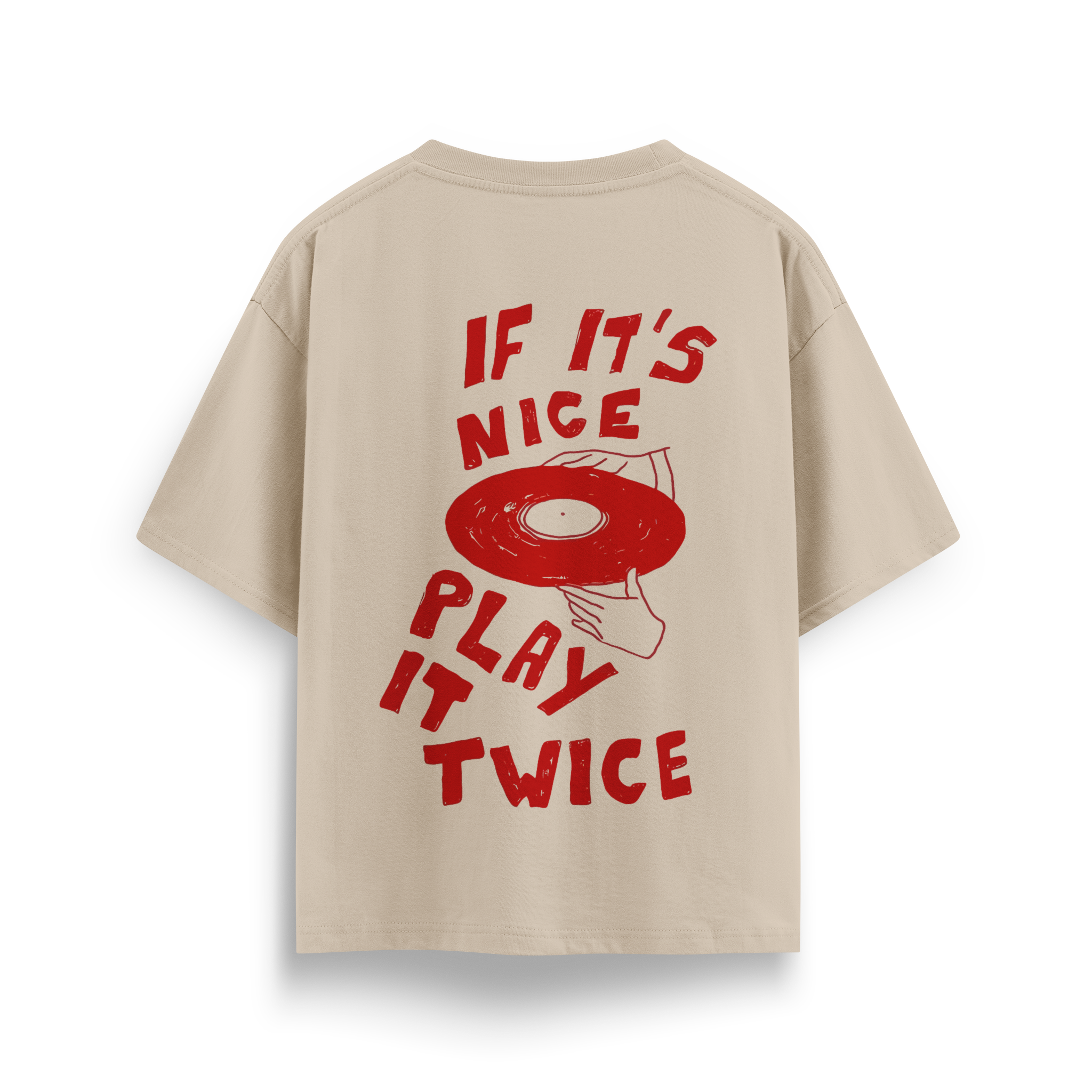 Play Twice - Oversize T-Shirt
