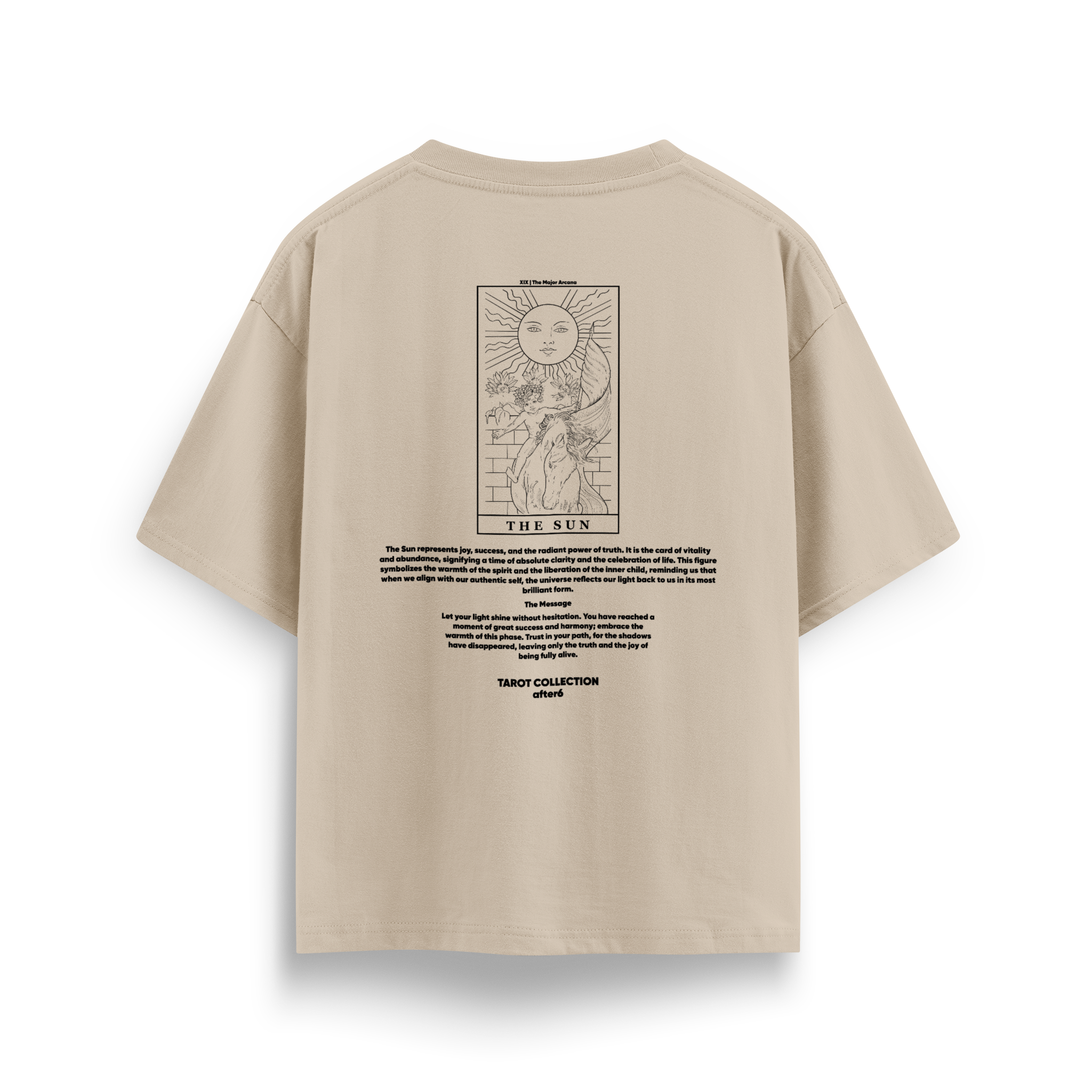 XIX The Sun - Oversize T-Shirt