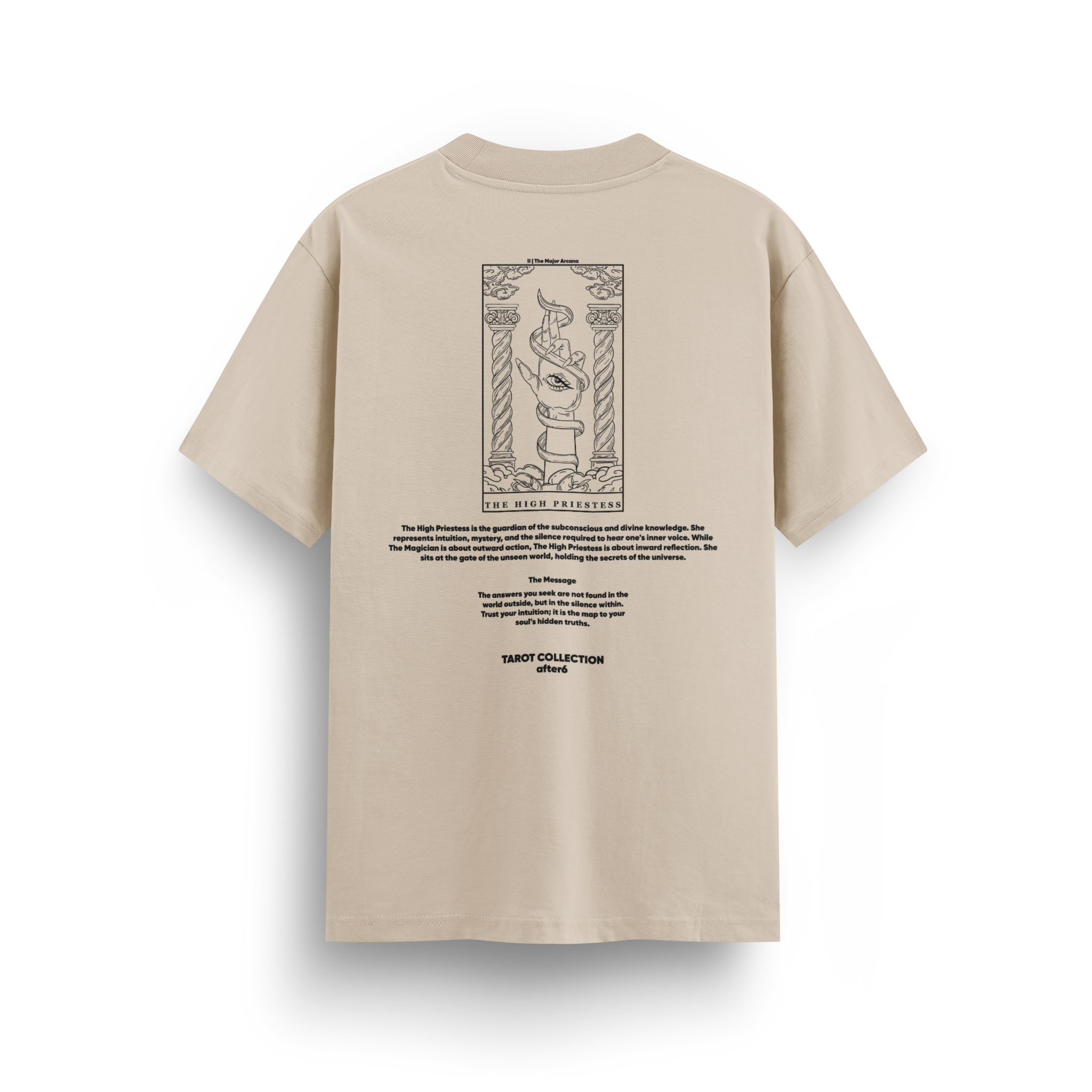 II The High Priestess - Regular T-shirt