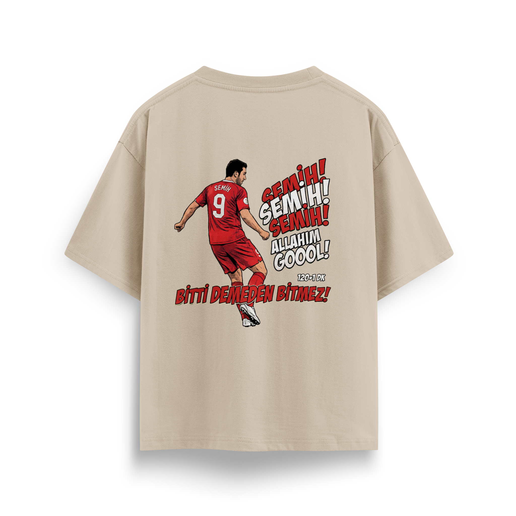 Bitti demeden bitmez - Oversize T-Shirt