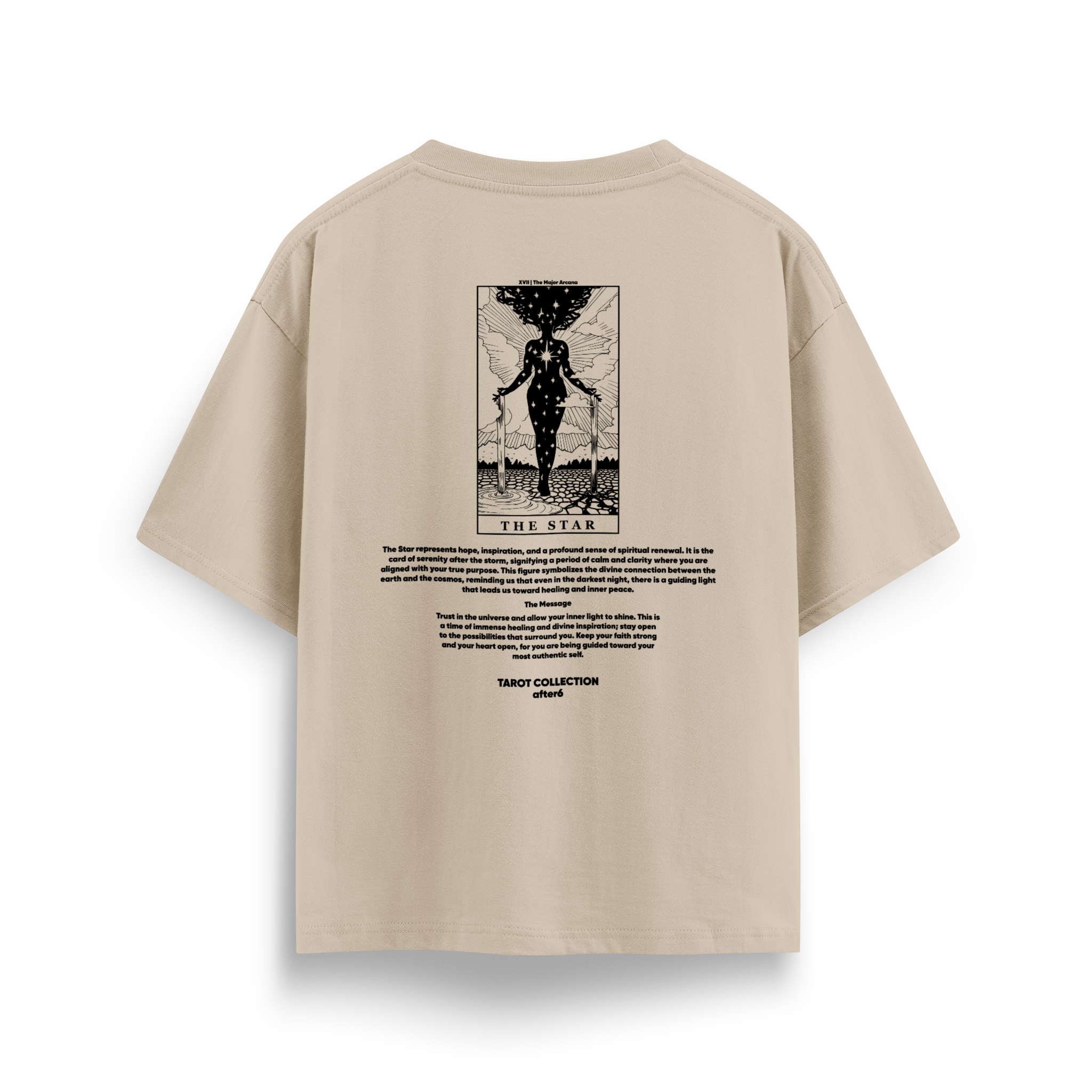 XVII The Star - Oversize T-Shirt