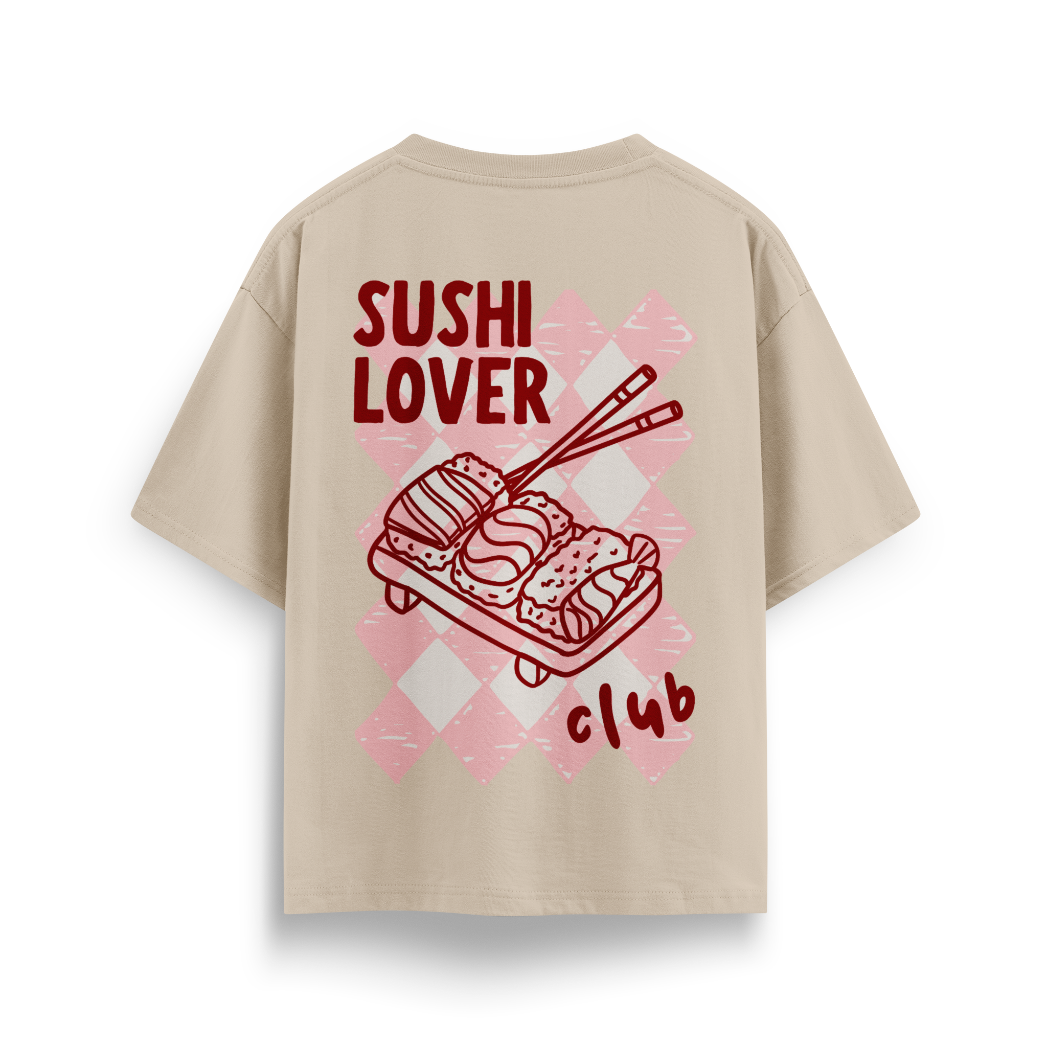 Sushi Lover Club - Oversize T-Shirt