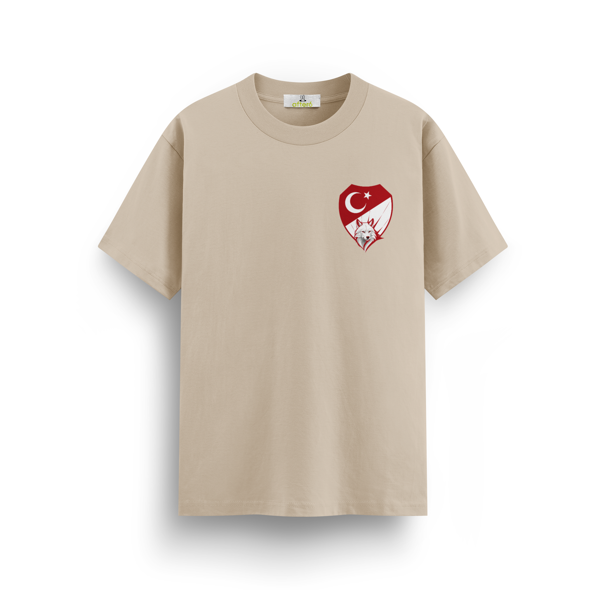 Kırmızı Beyaz - Regular T-shirt
