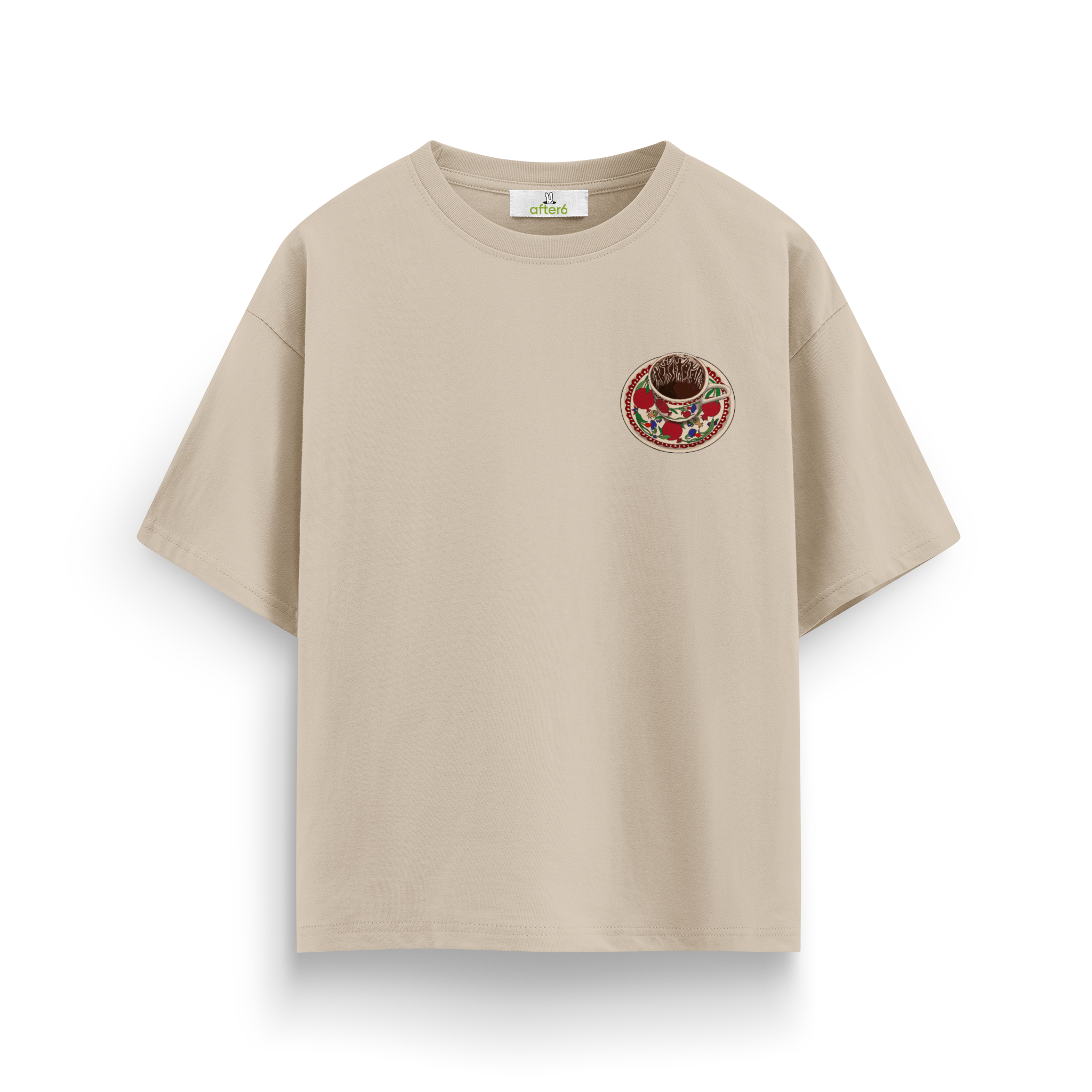 Kahve fincanı - Oversize T-Shirt