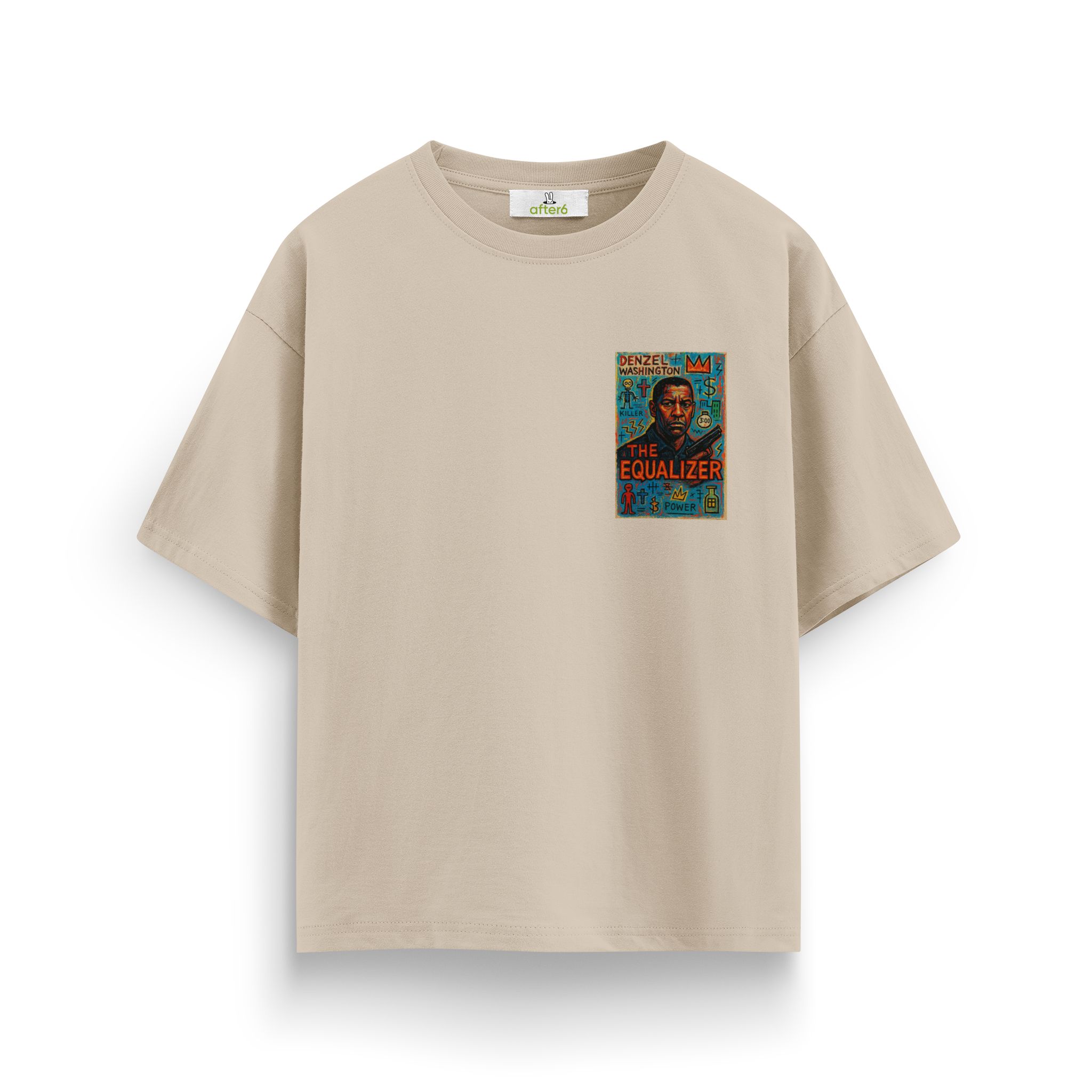 Denzel Washington Card - Oversize T-Shirt