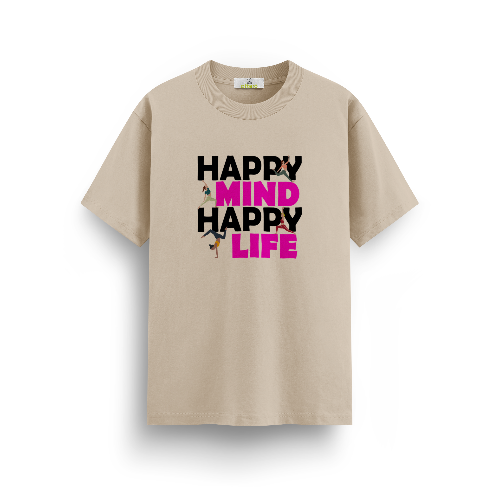 Happy Mind Happy Life - Regular T-shirt