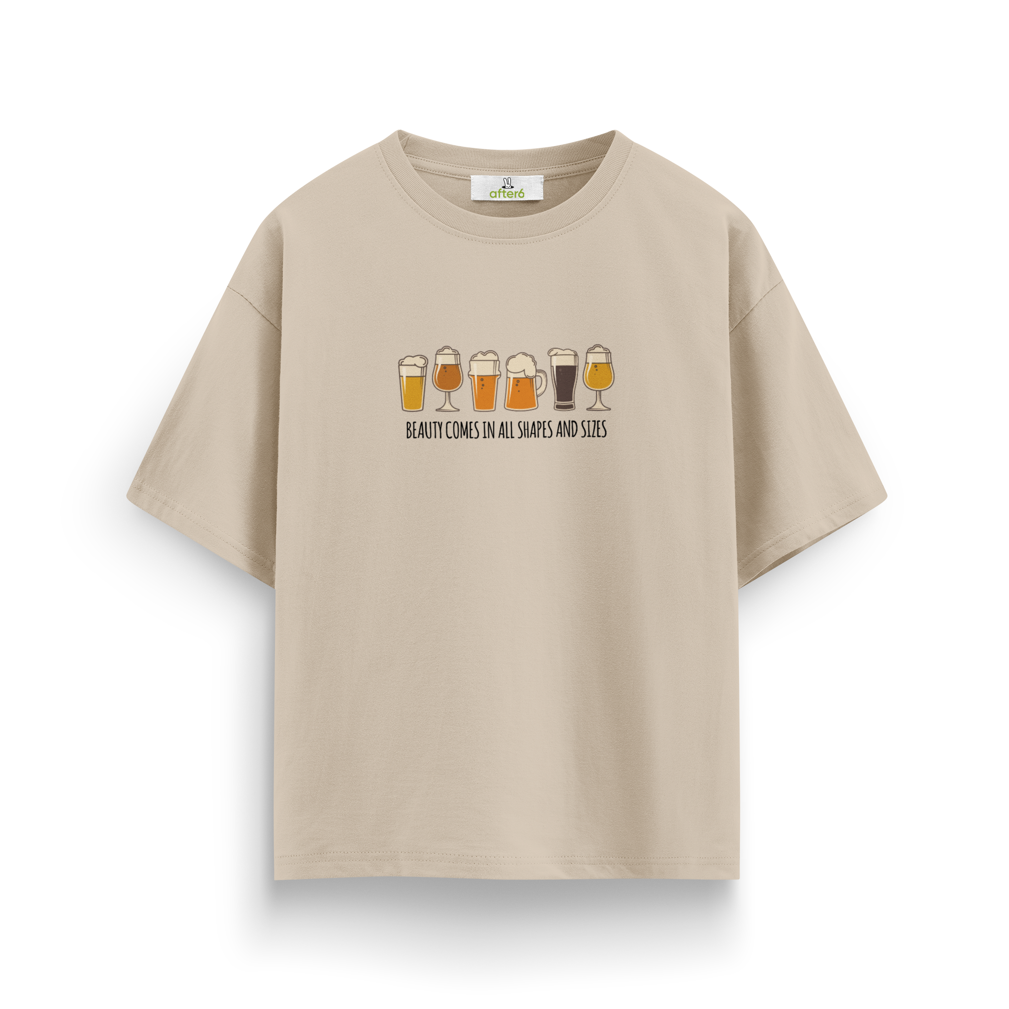 Beauty Comes All In Shapes - Oversize T-Shirt