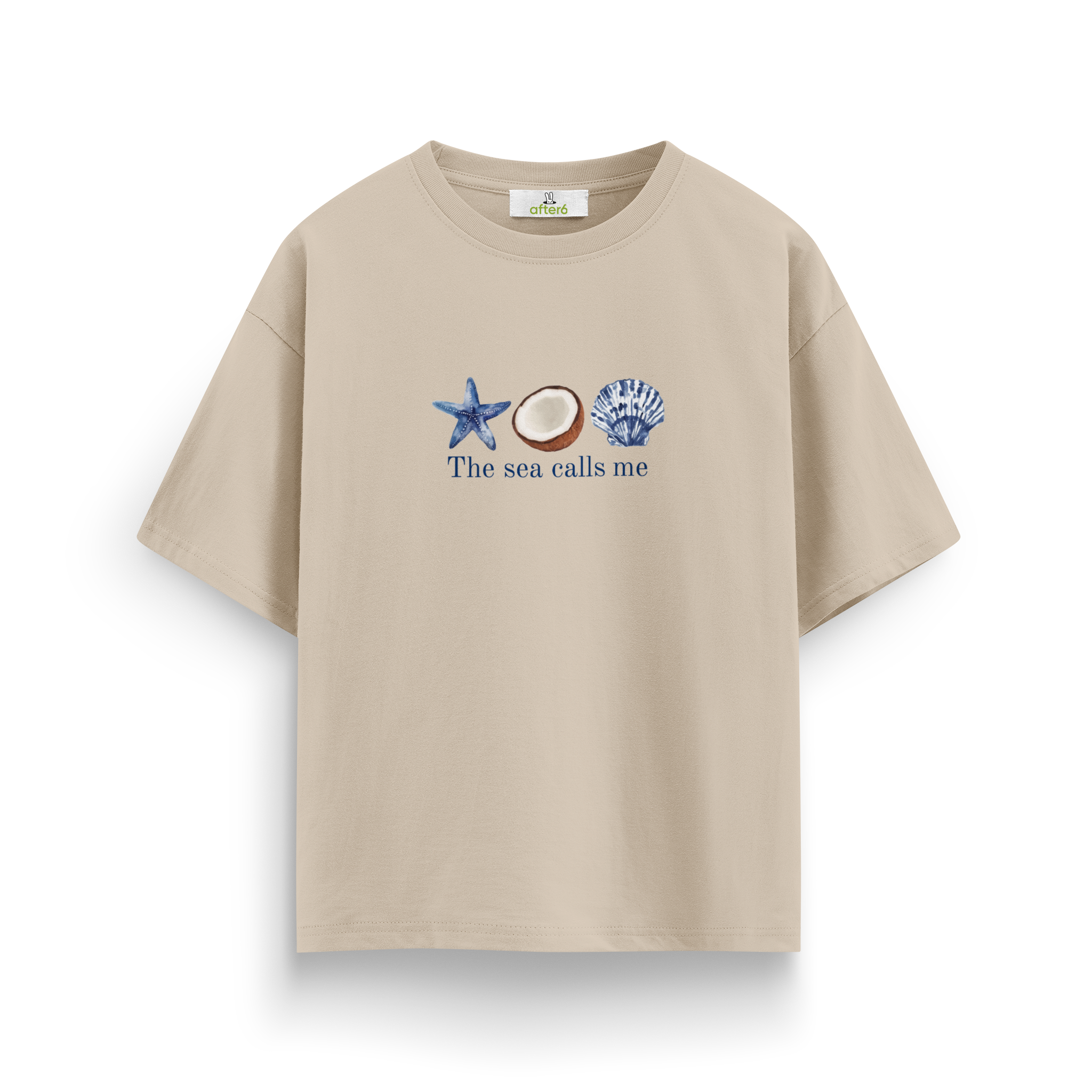 The sea calls me - Oversize T-Shirt