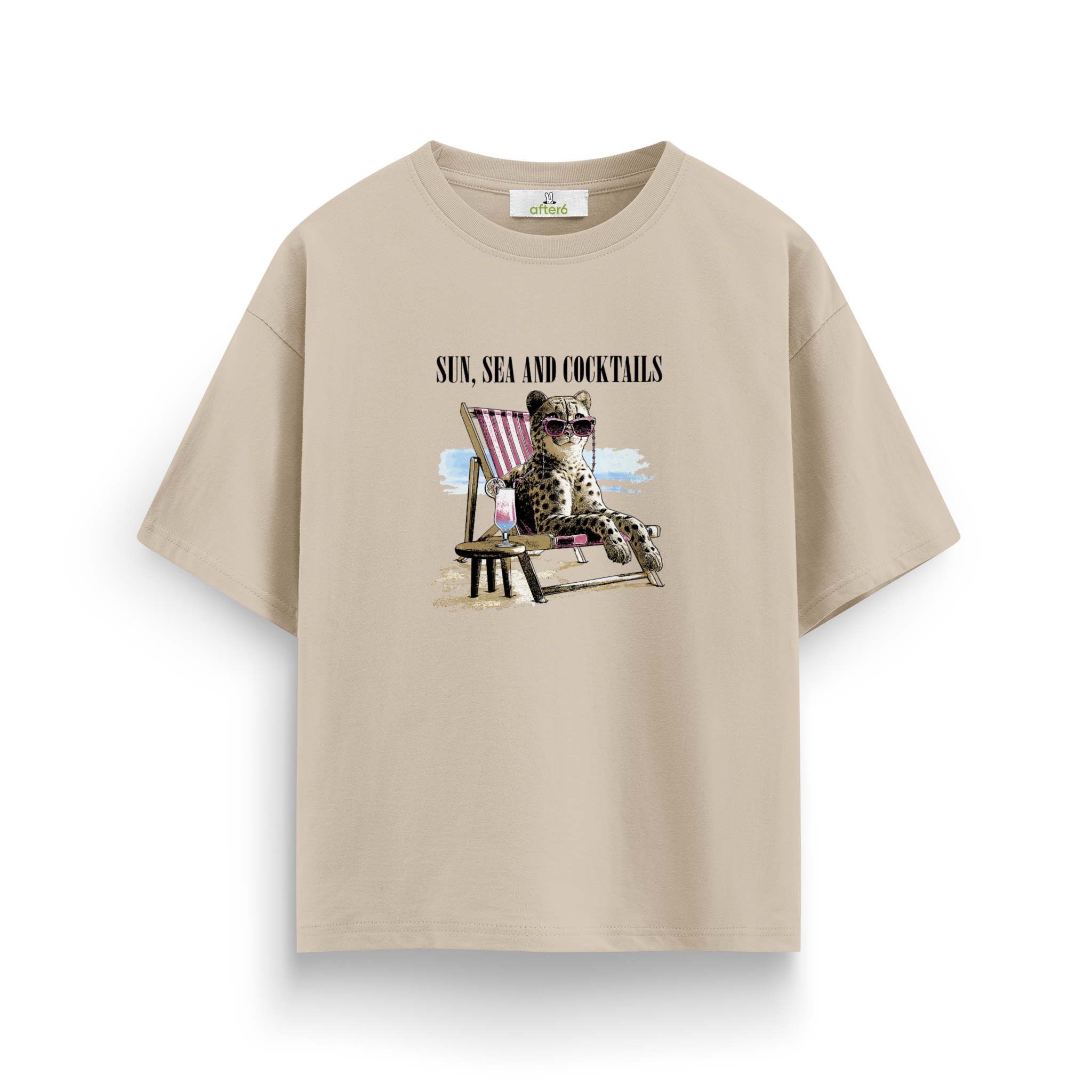 Sun Sea and Coctails - Oversize T-Shirt