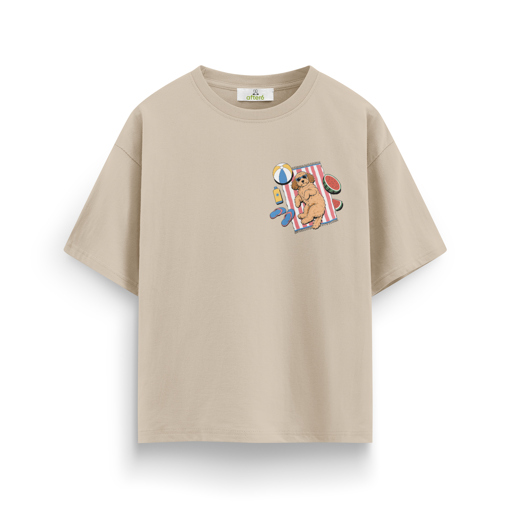 I Like Sunbathing - Oversize T-Shirt