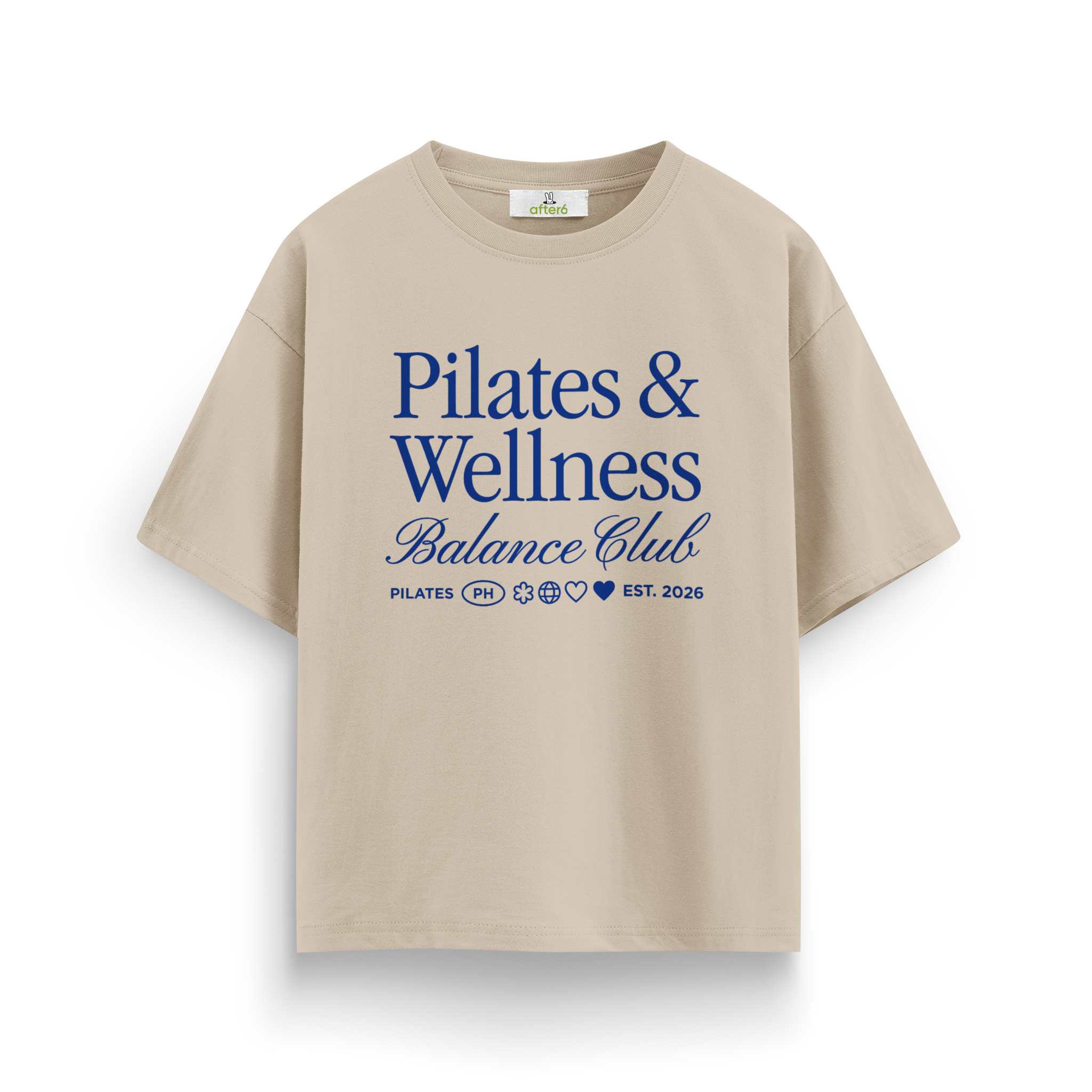 Pilates Wellnes - Oversize T-Shirt