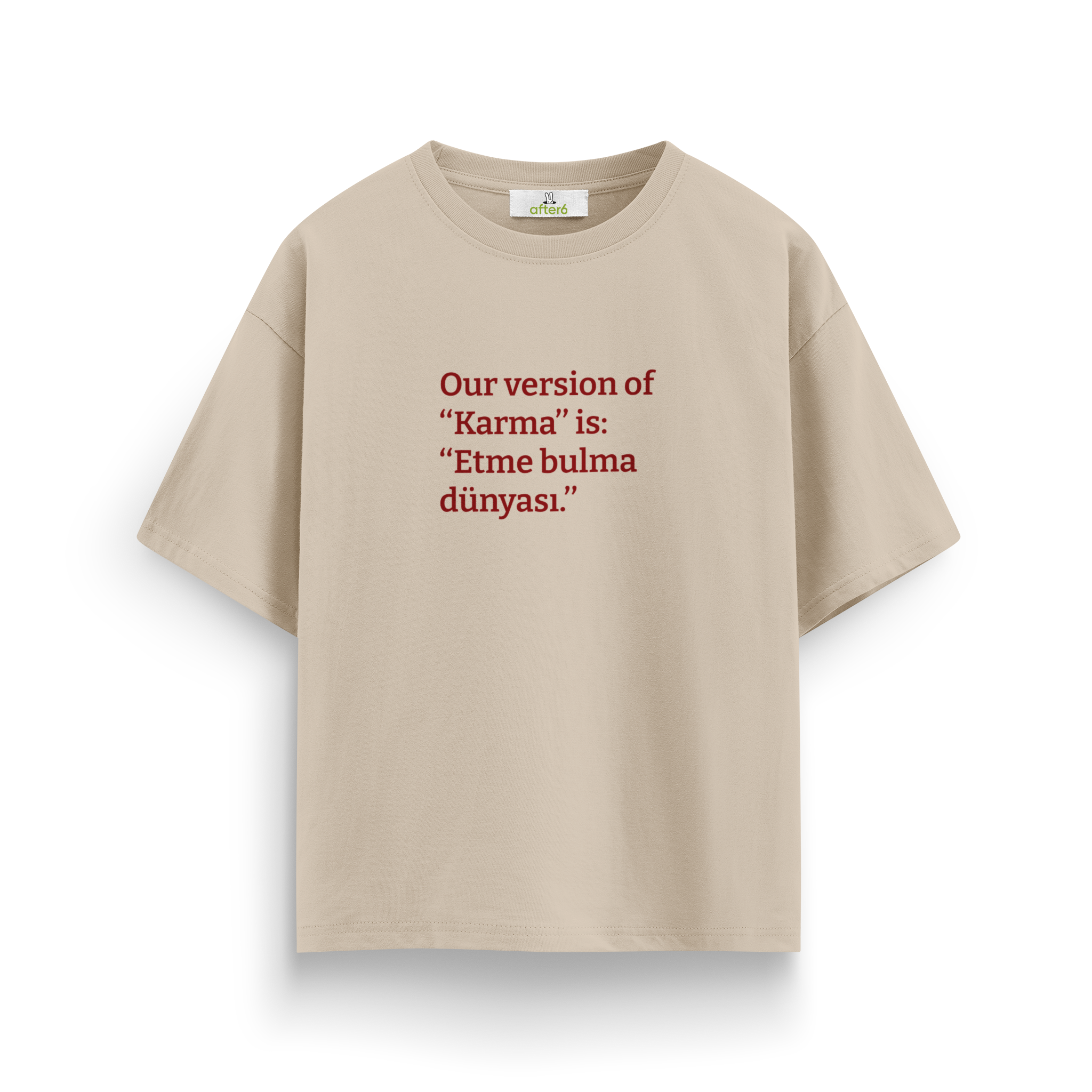 Etme bulma dünyası - Oversize T-Shirt