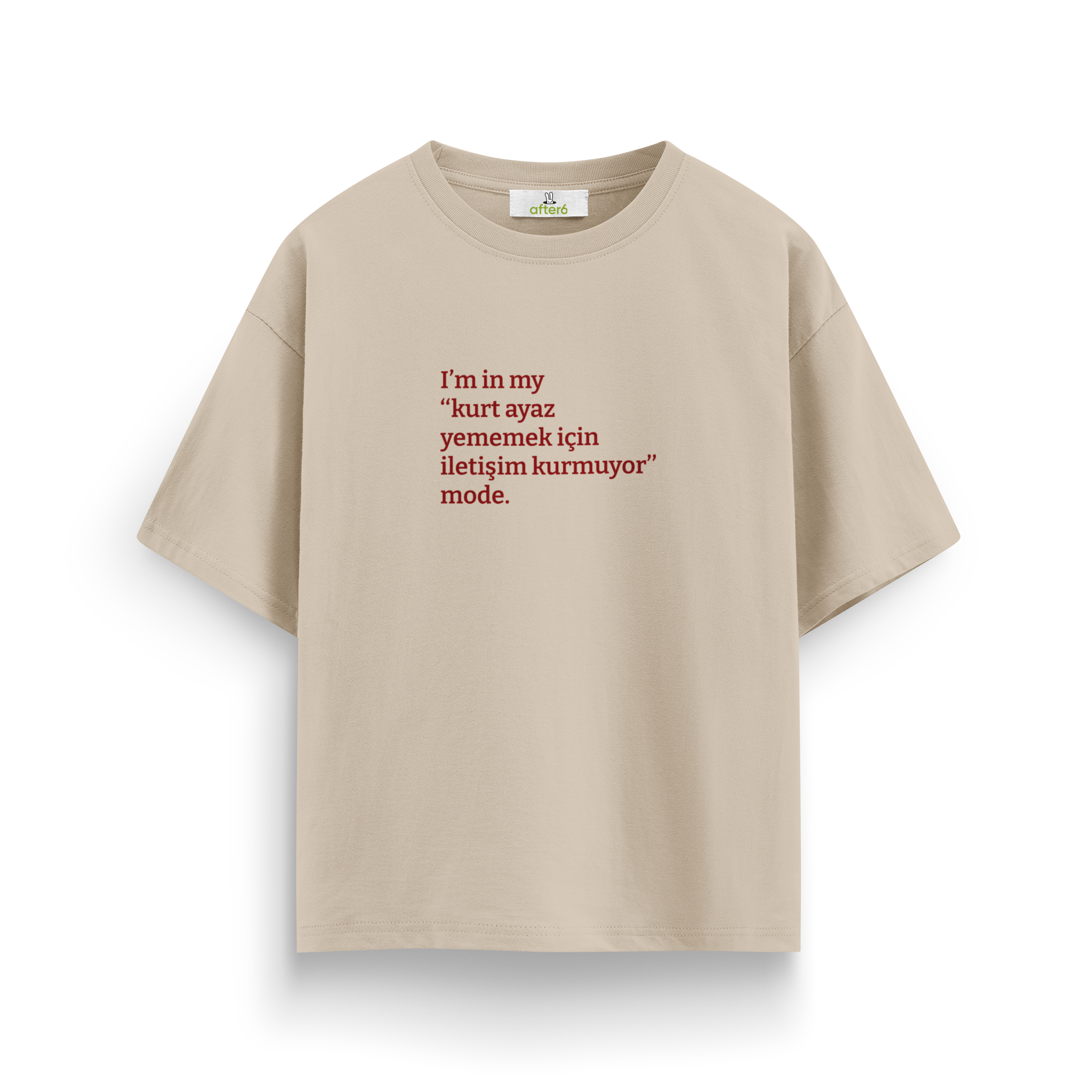 Kurt ayaz yememek için - Oversize T-Shirt