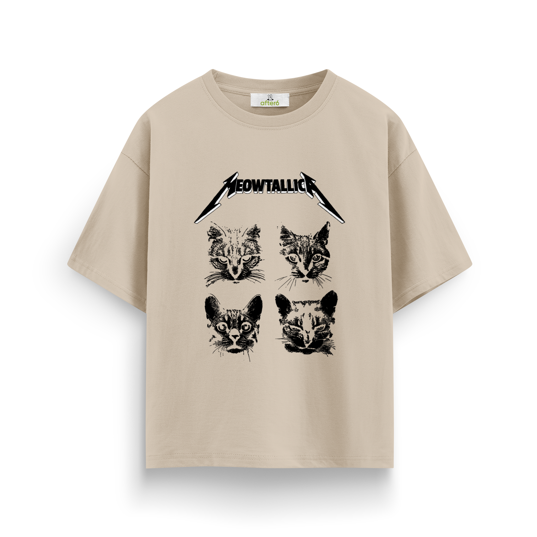 Meowtallica - Oversize T-Shirt