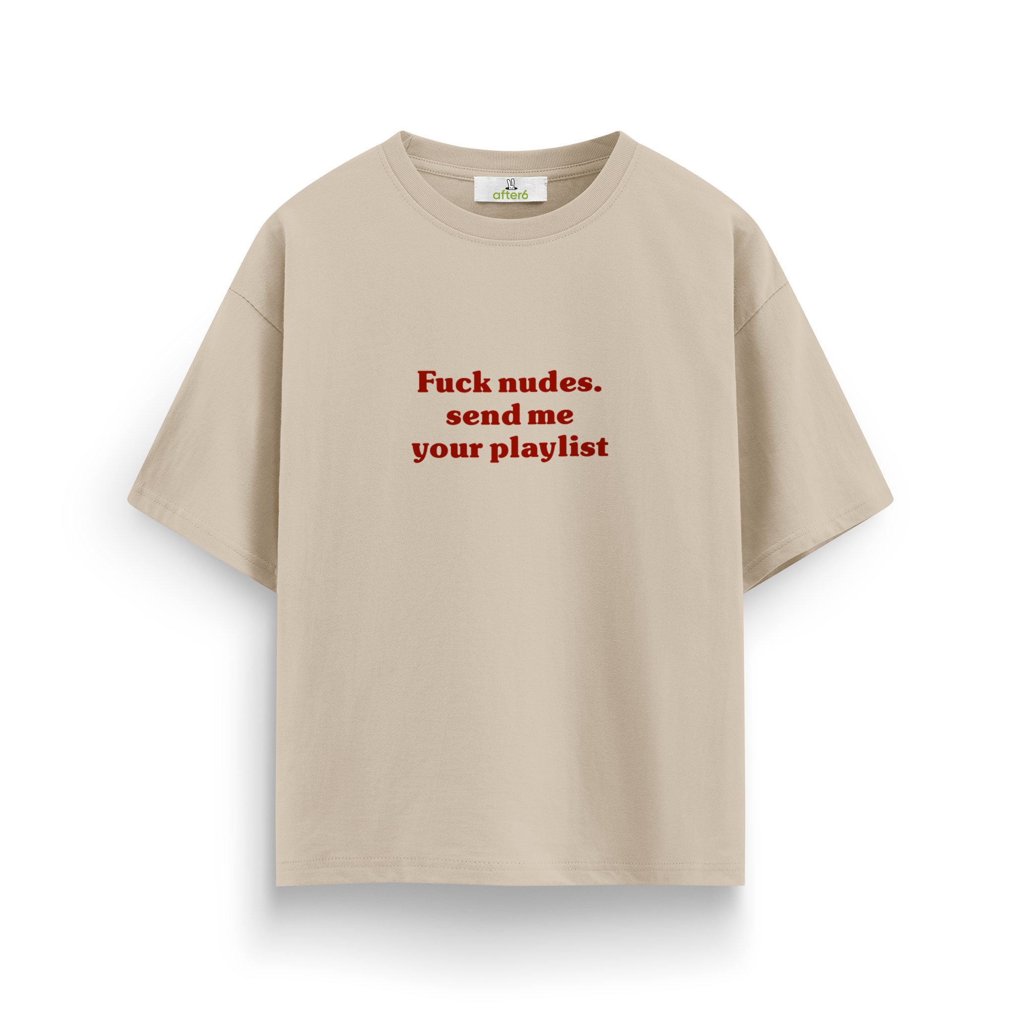 Send me your playlist - Oversize T-Shirt