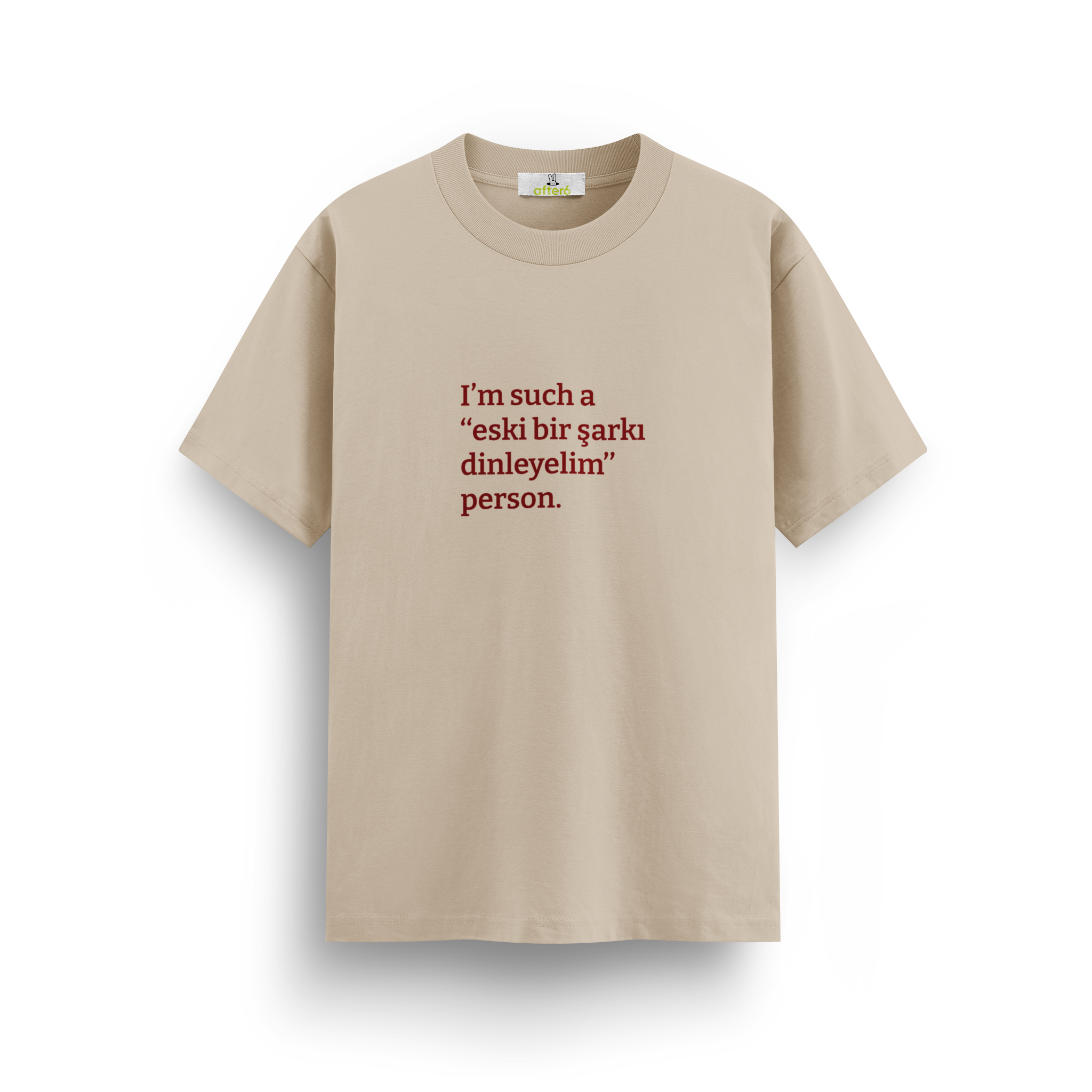 Eski bir şarkı dinleyelim - Regular T-shirt