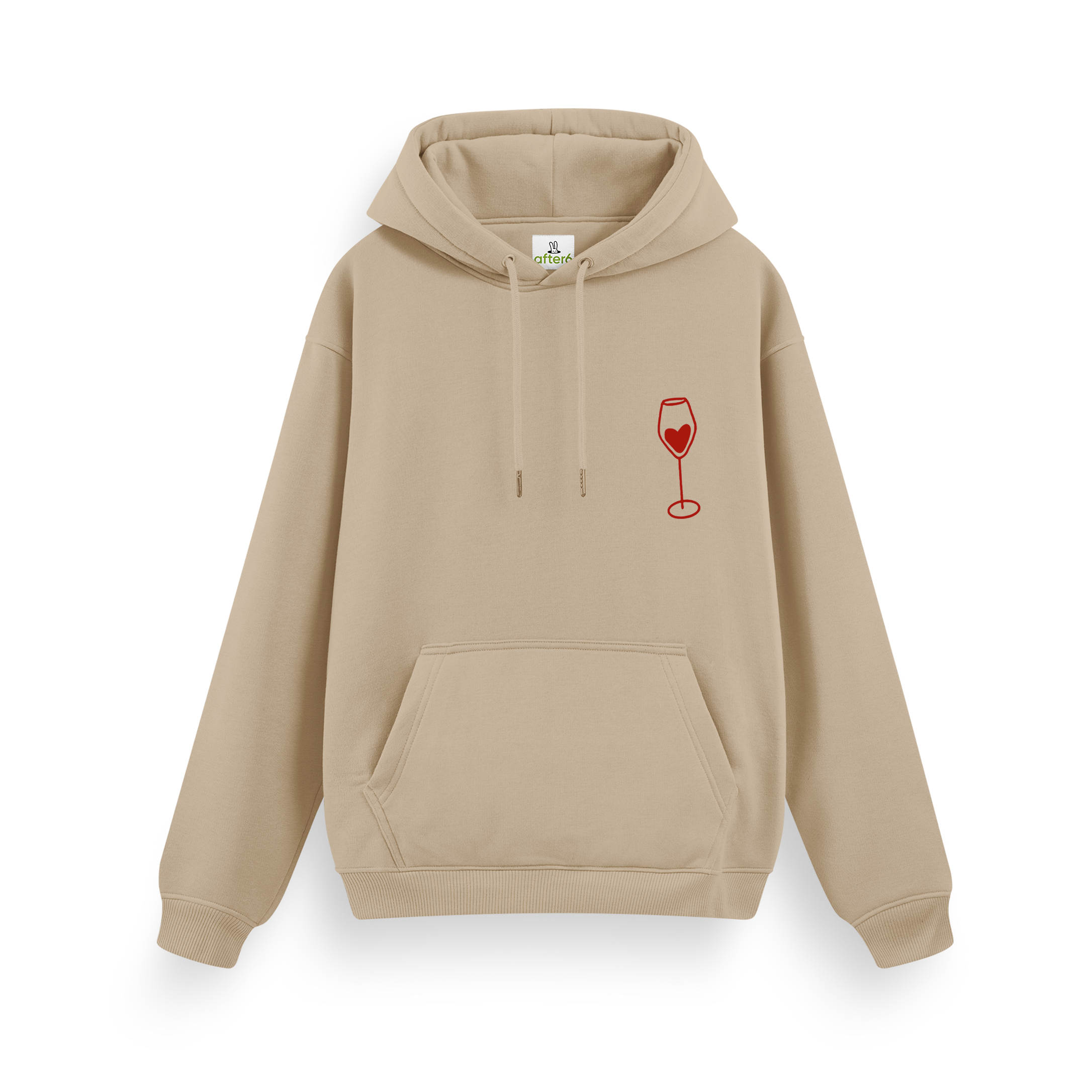 Glass of wine - Regular Hoodie