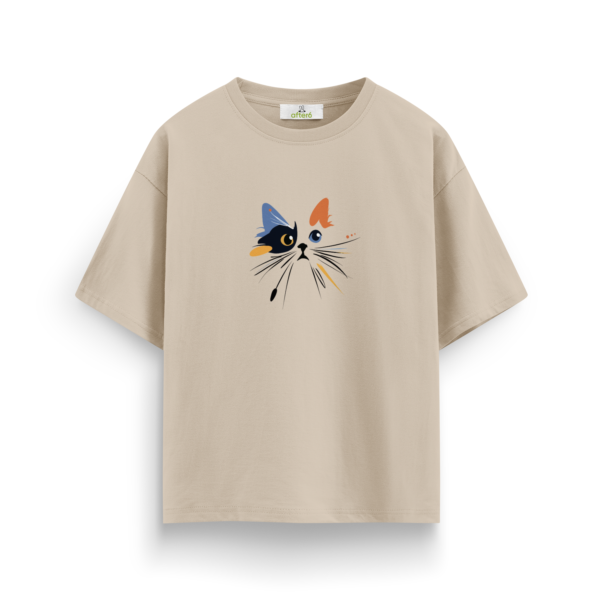 Split Cat - Oversize T-Shirt