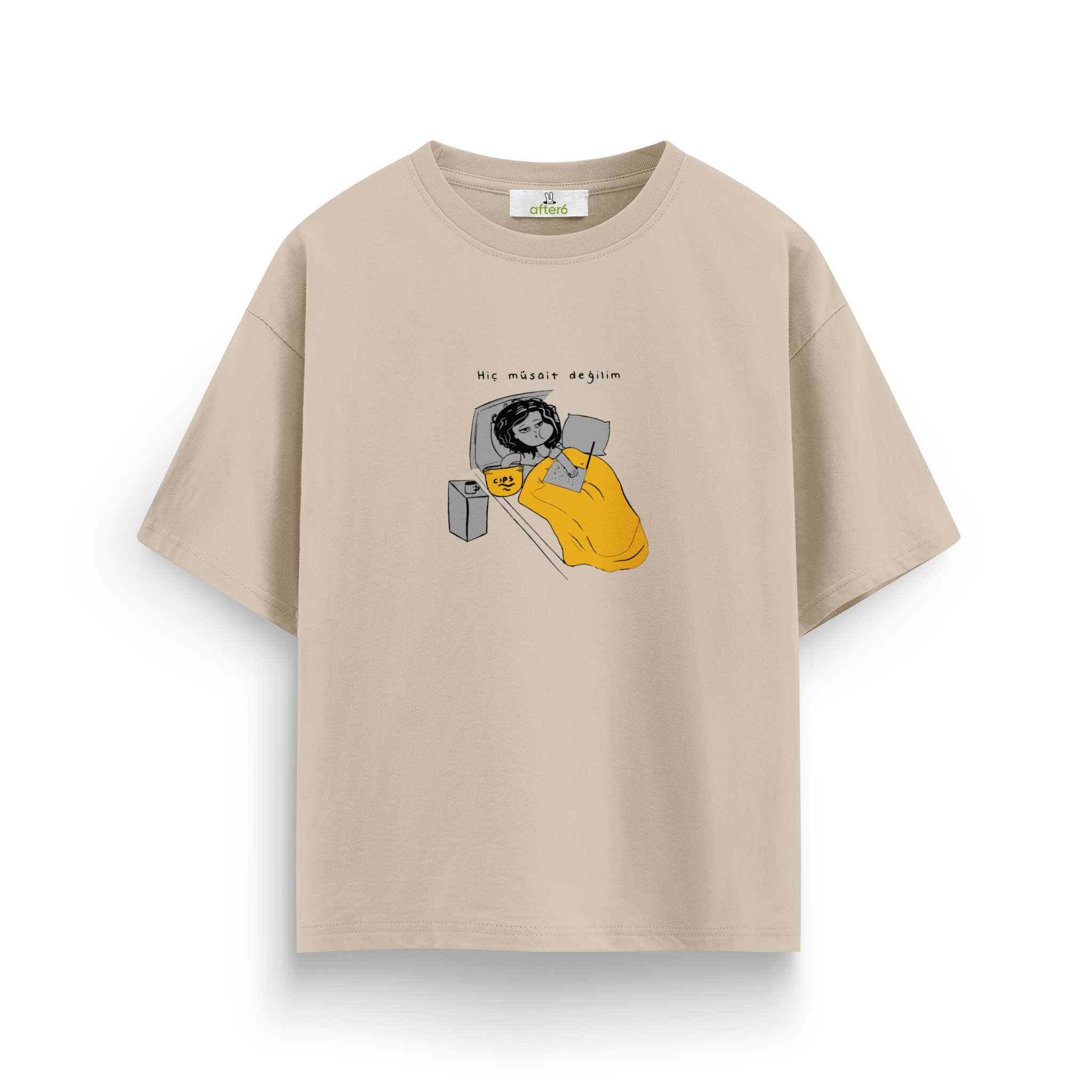 Hiç müsait değilim - Oversize T-Shirt