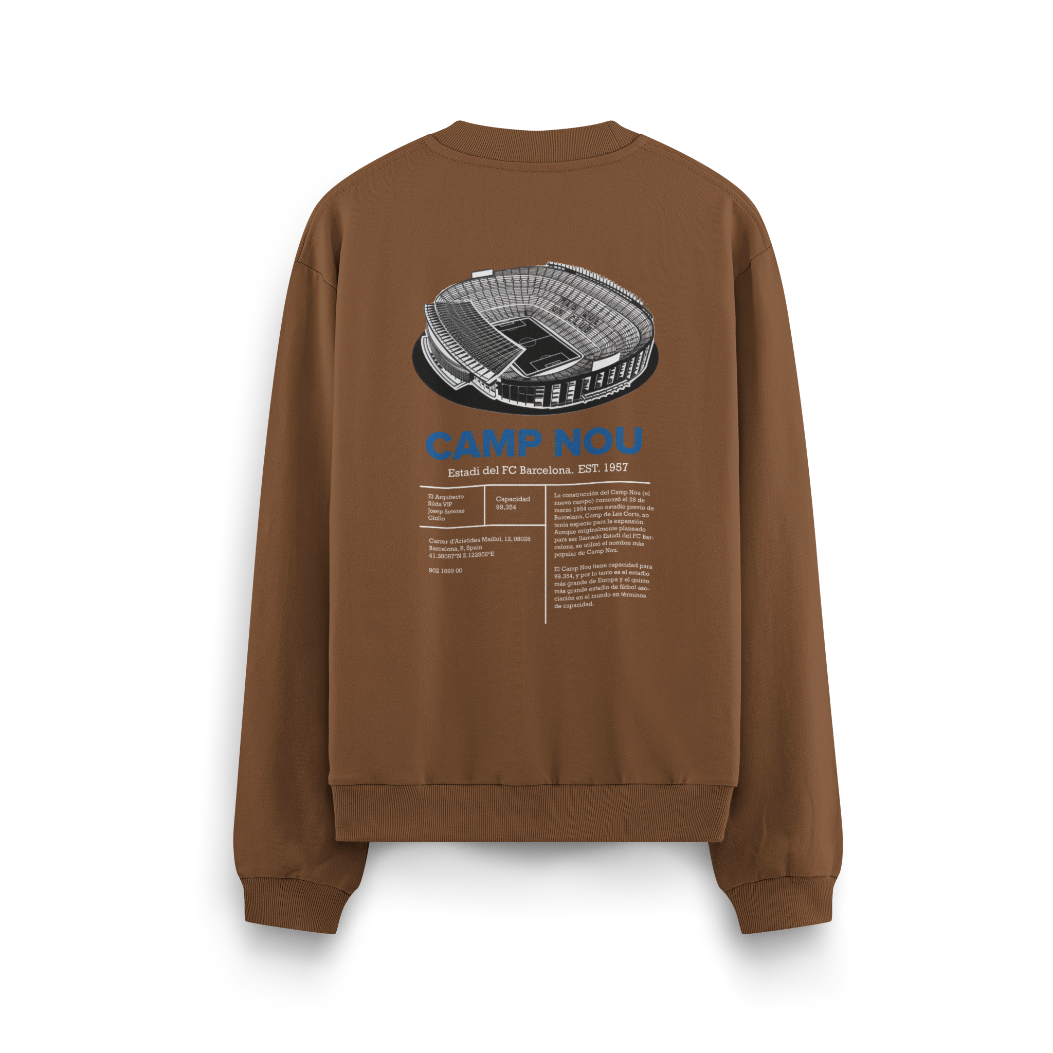 Camp Nou - Oversize Sweatshirt
