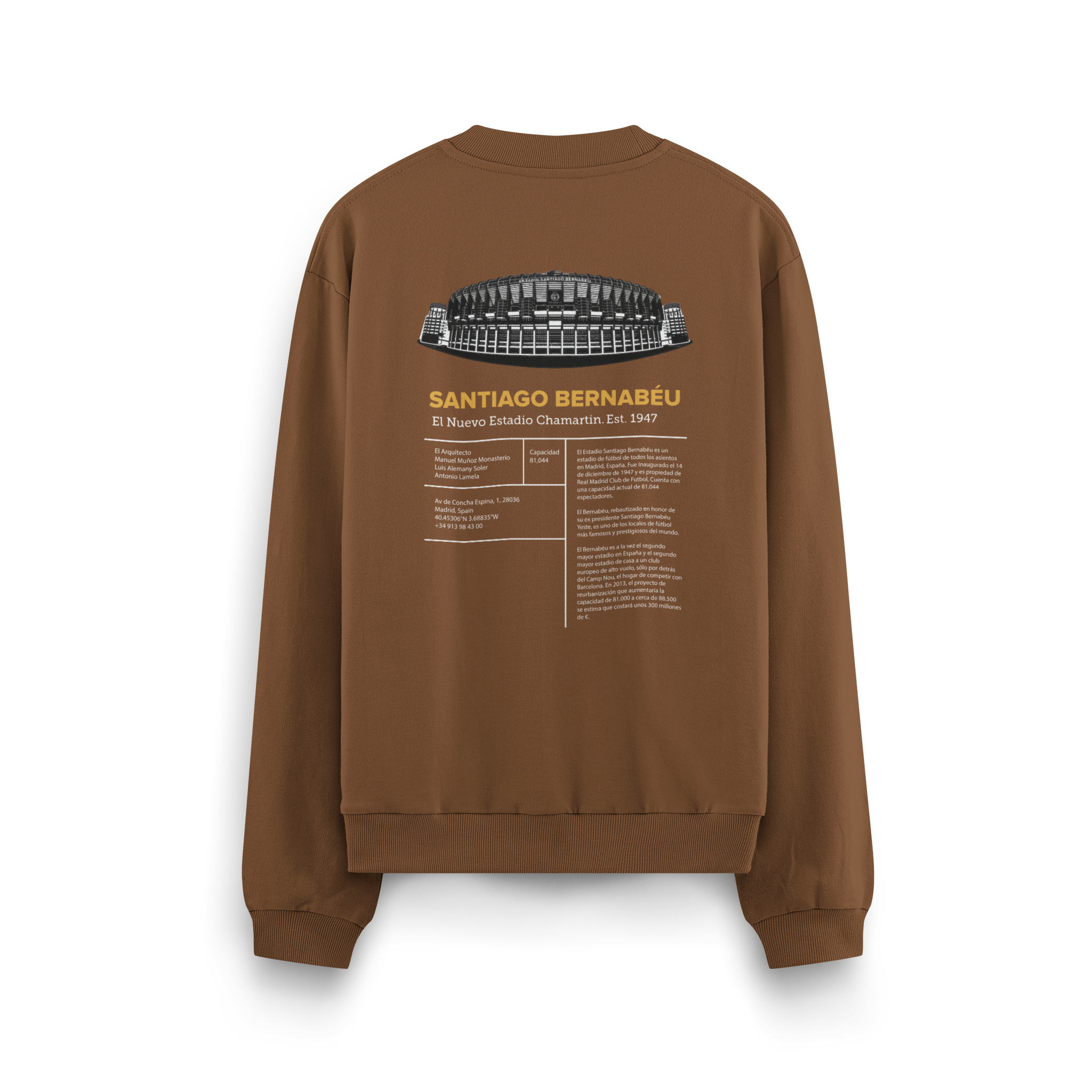 Santiago Bernabeu - Oversize Sweatshirt