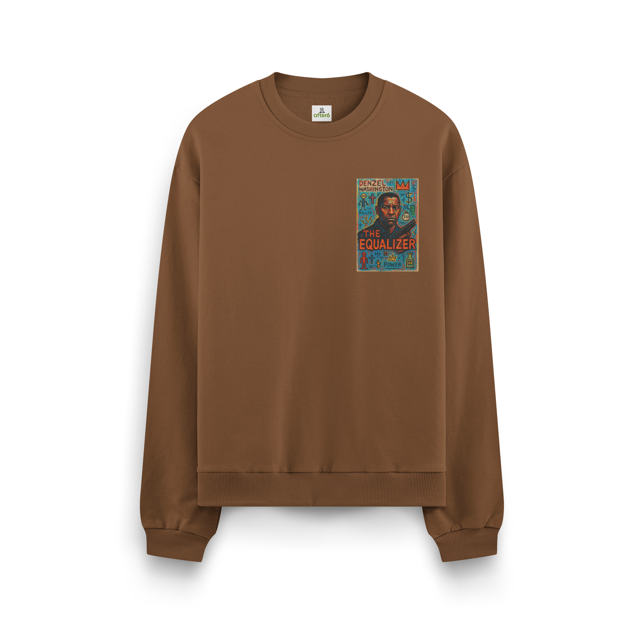 Denzel Washington Card - Oversize Sweatshirt