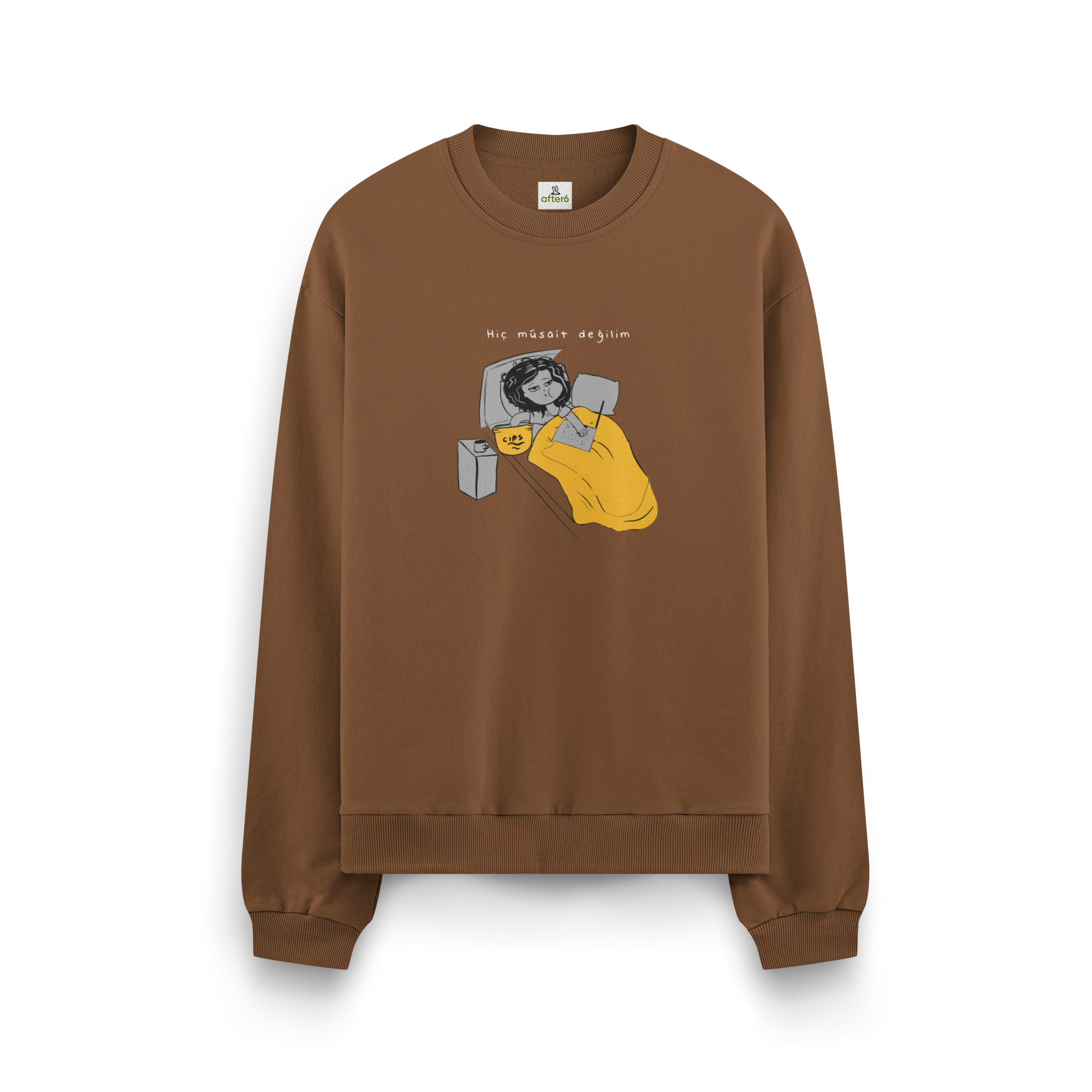 Hiç müsait değilim - Oversize Sweatshirt