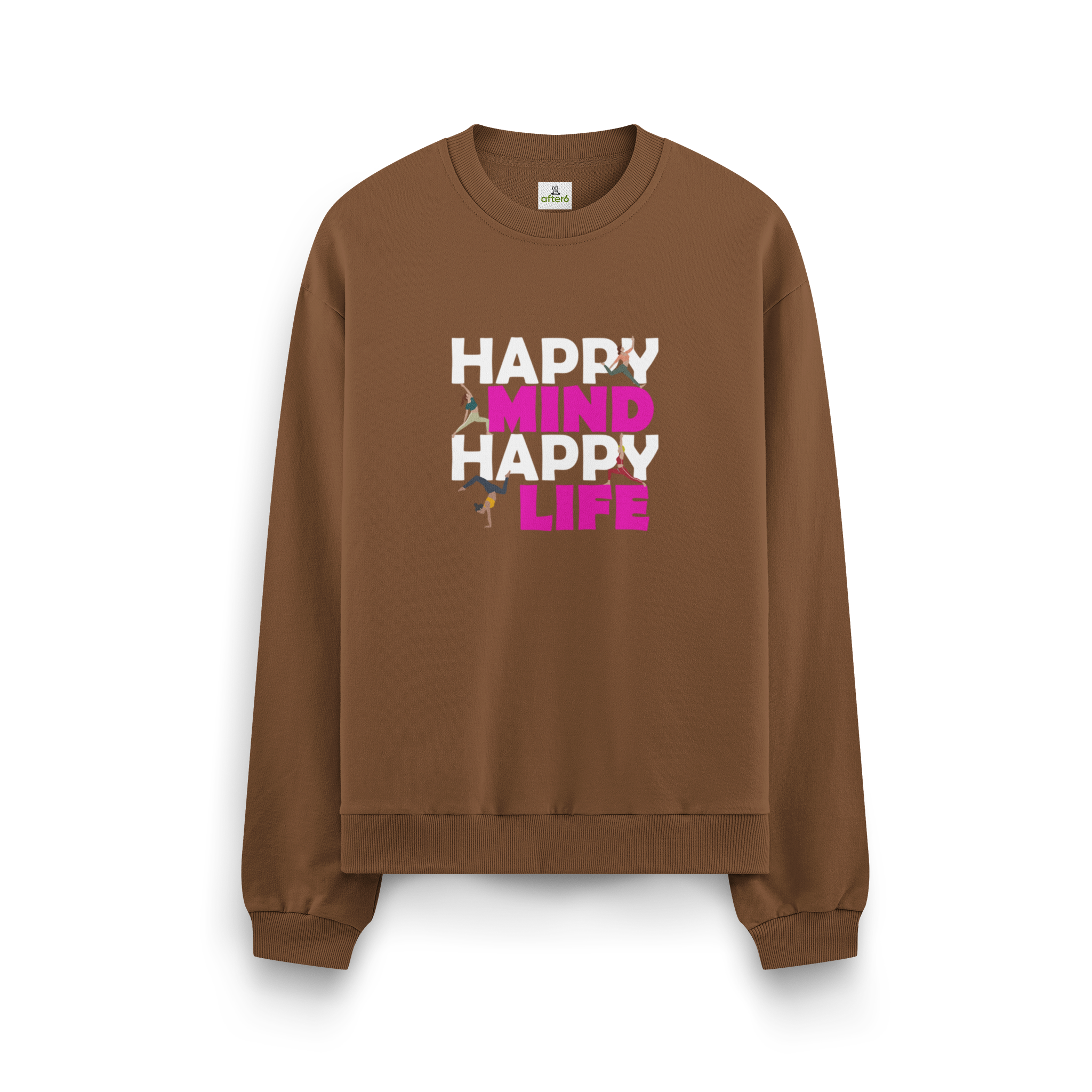 Happy Mind Happy Life - Oversize Sweatshirt
