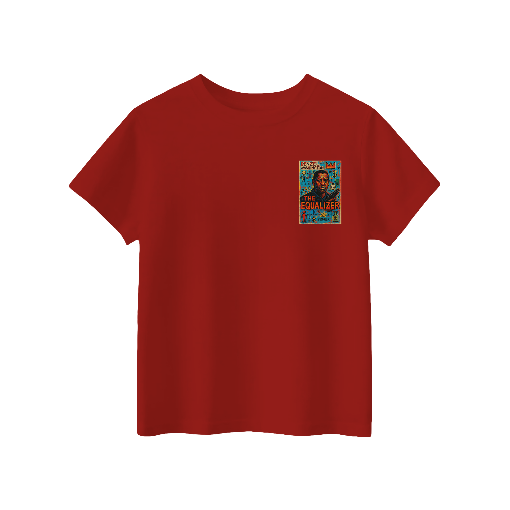 Denzel Washington Card - Çocuk T-shirt