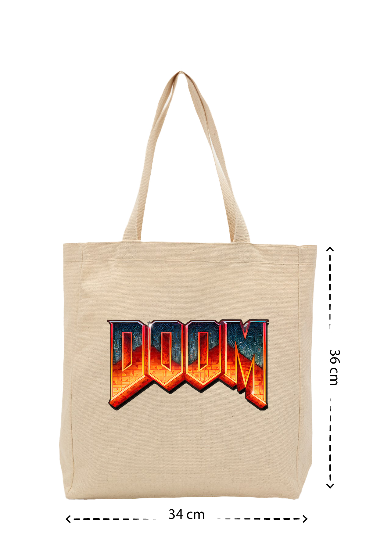 Doom - Kanvas Çanta