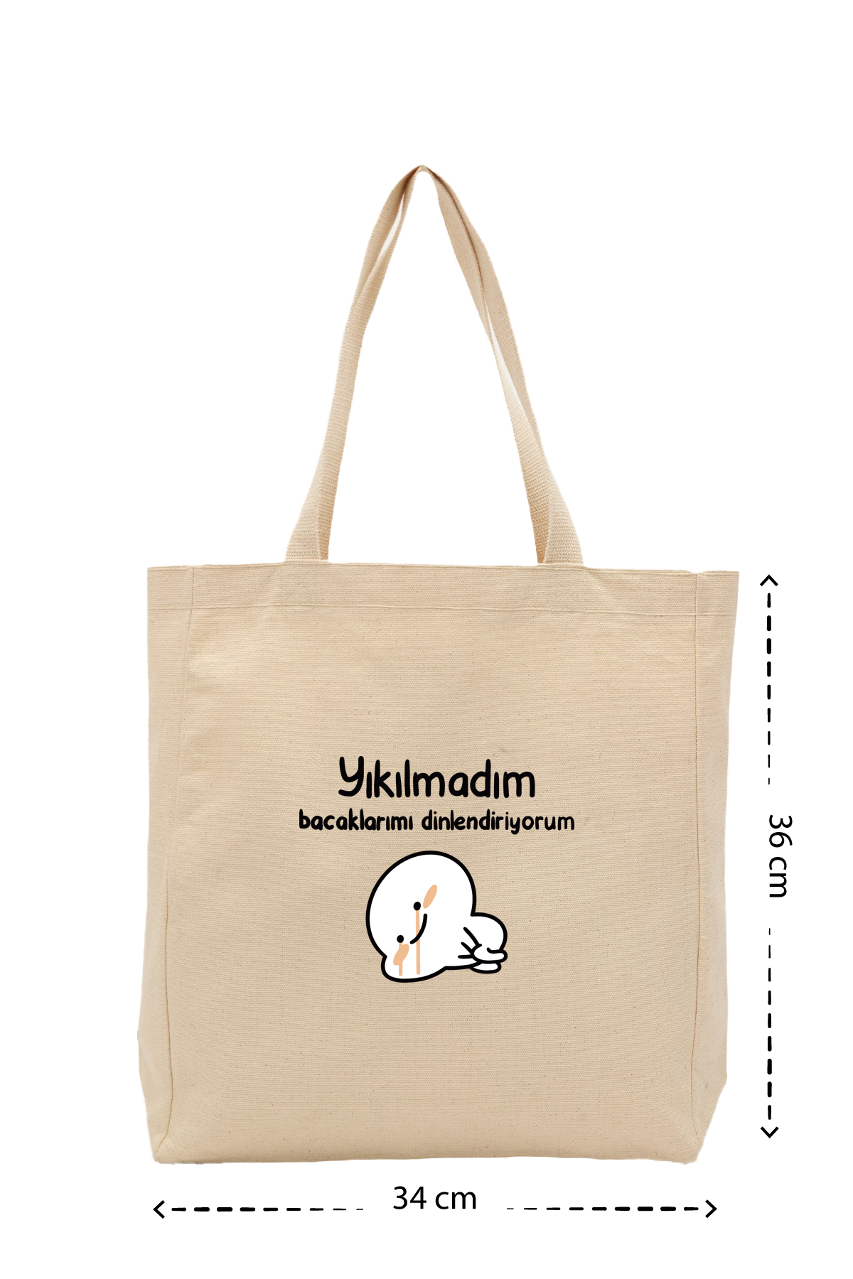 Yıkılmadım - Kanvas Çanta