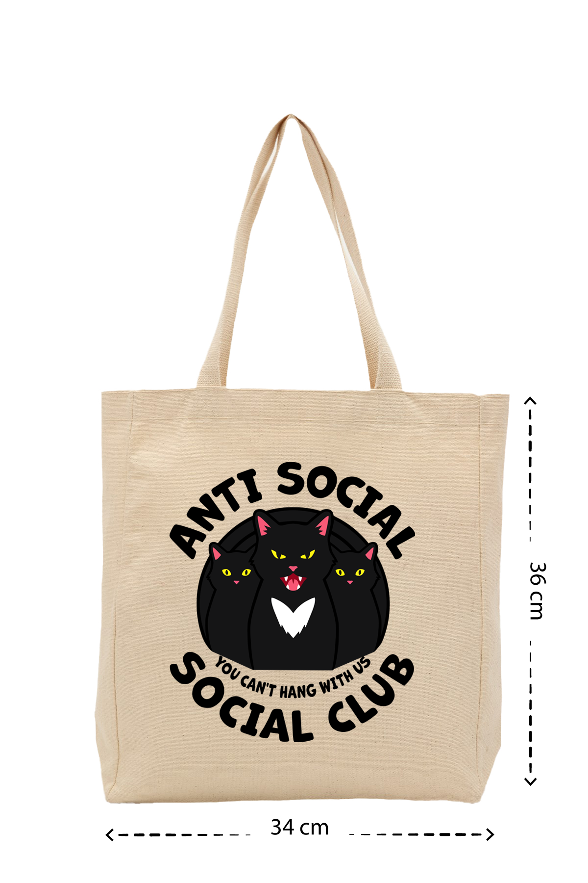 Anti Social Social Club - Kanvas Çanta