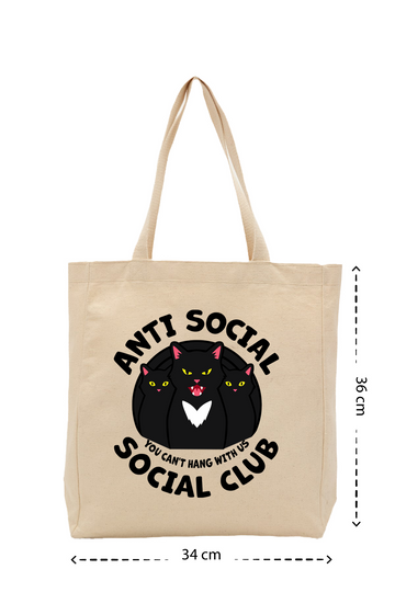 Anti Social Social Club - Kanvas Çanta