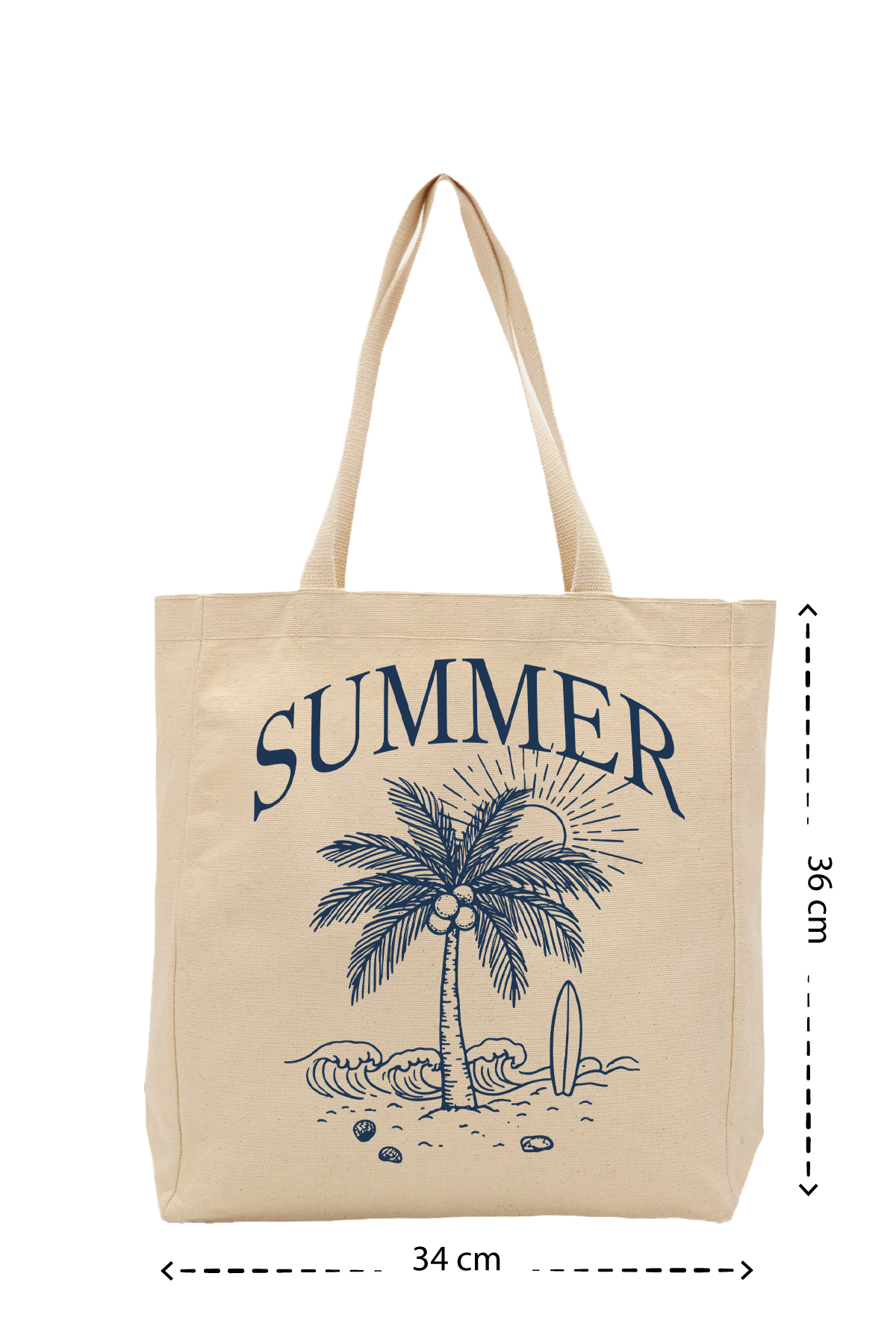 Summer - Kanvas Çanta