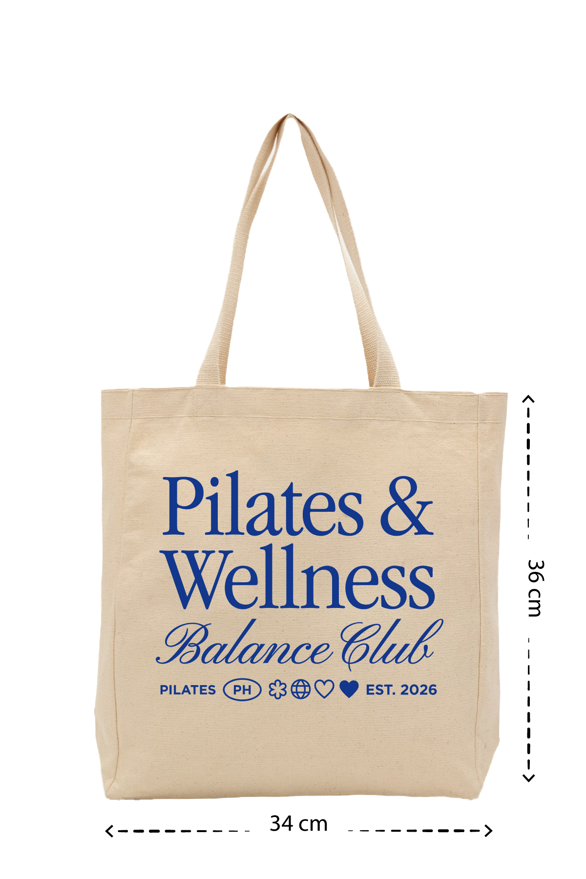Pilates Wellnes - Kanvas Çanta