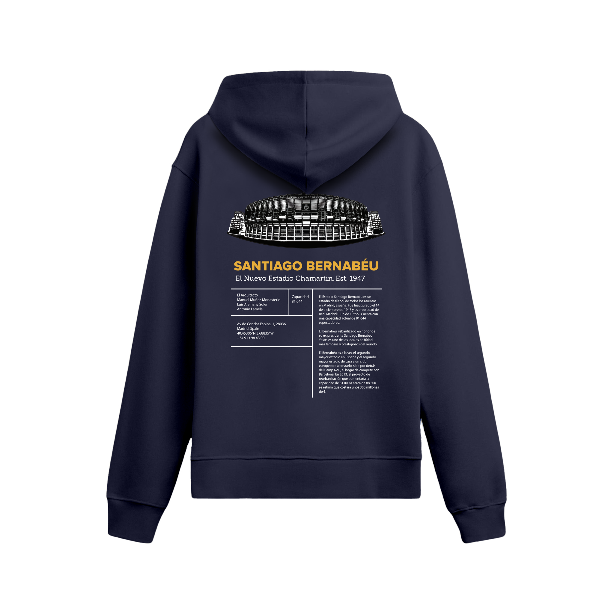 Santiago Bernabeu - Oversize Hoodie
