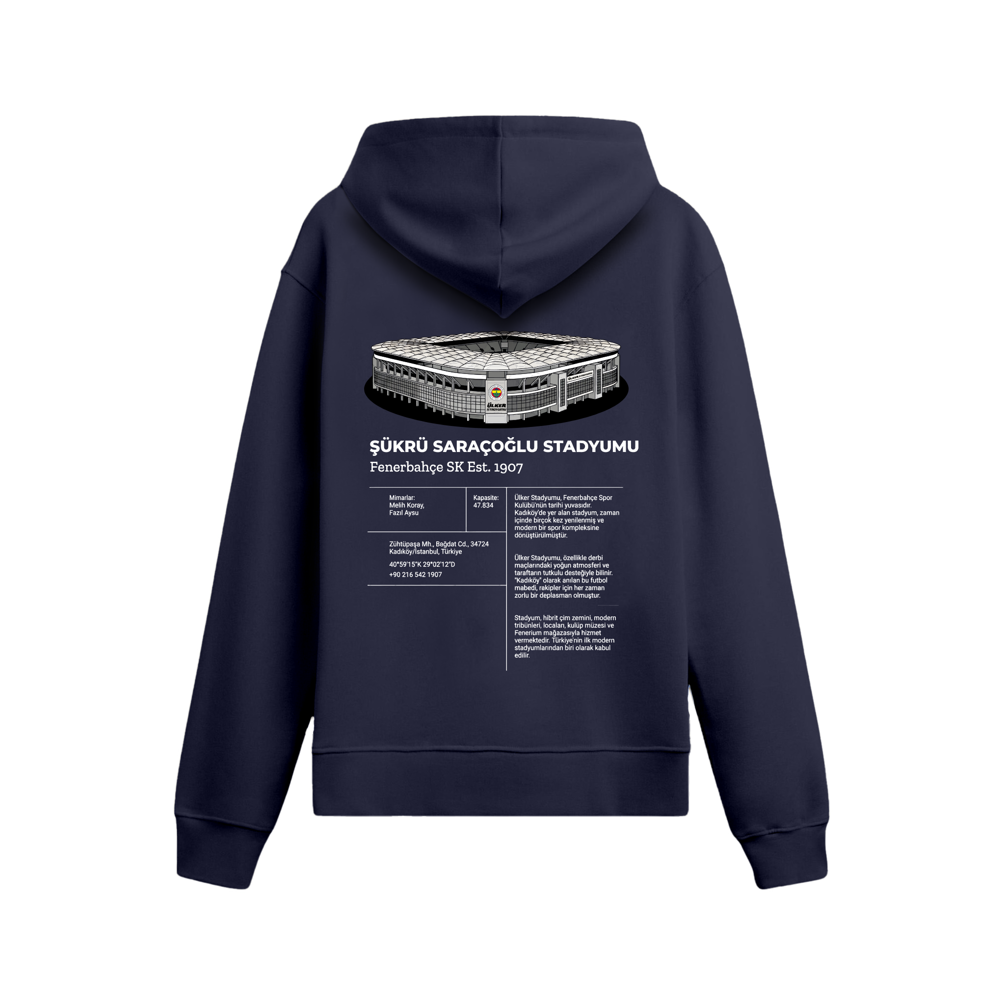 Est 1907 - Oversize Hoodie