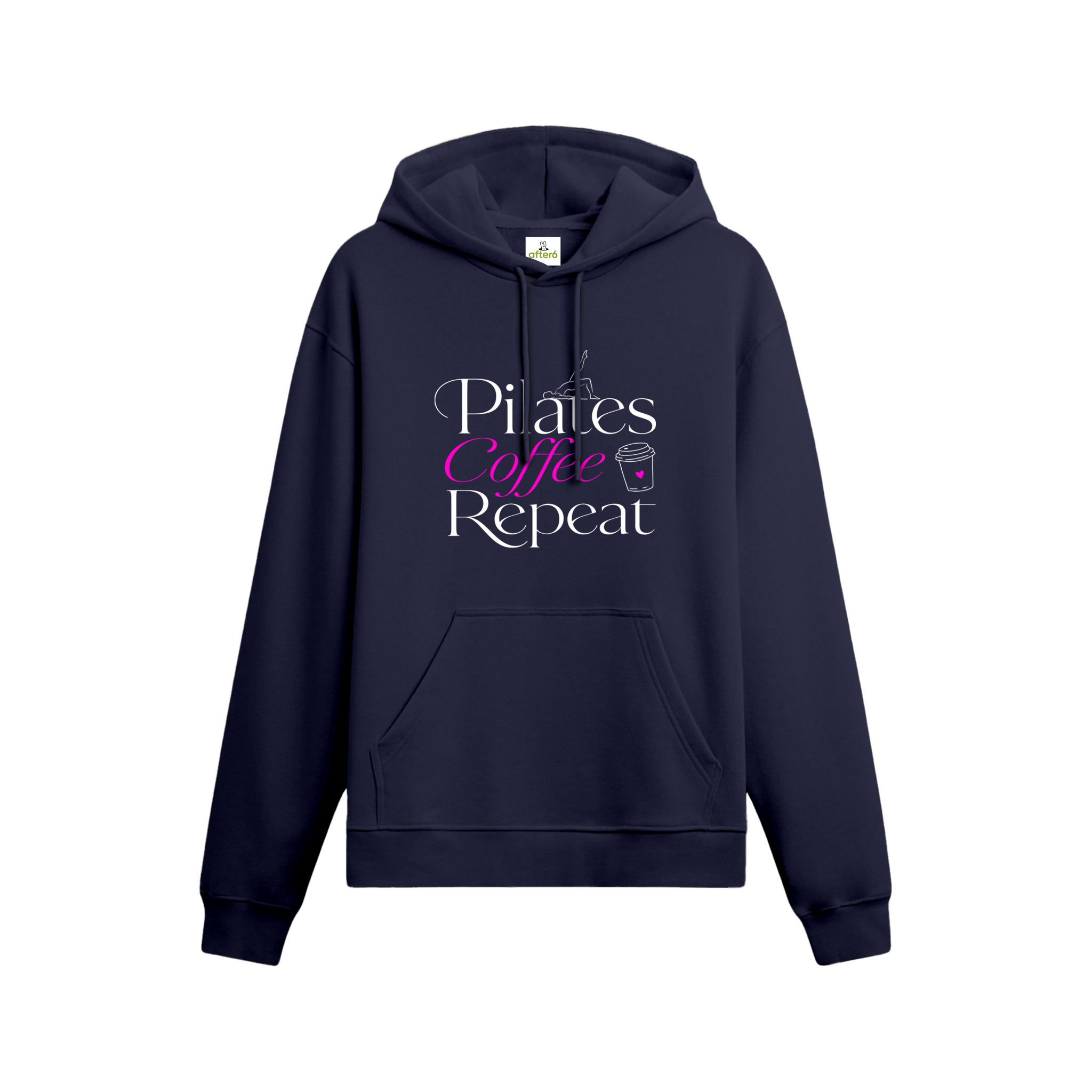 Pilates Coffee Repeat - Oversize Hoodie