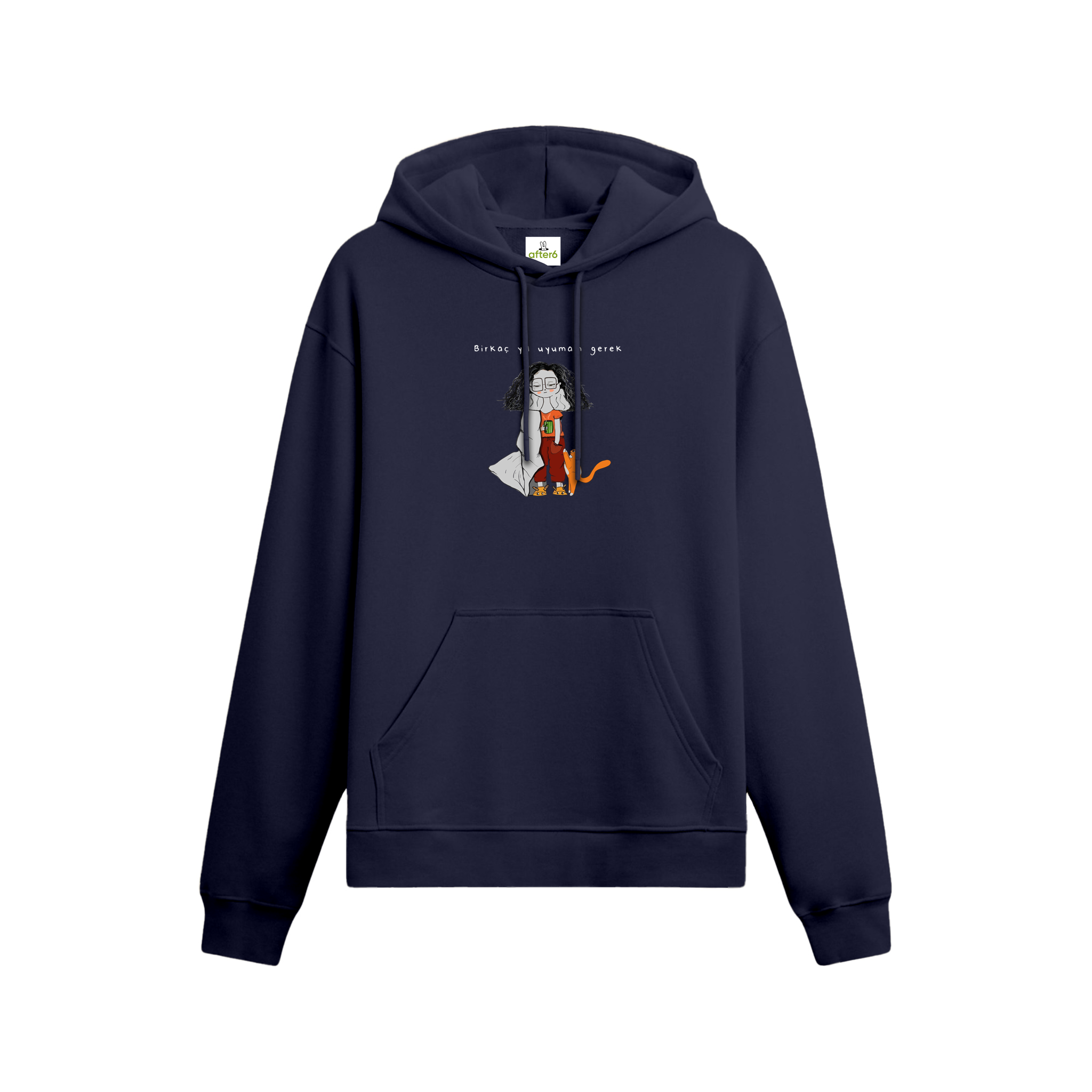 Birkaç yıl uyumam gerek - Oversize Hoodie